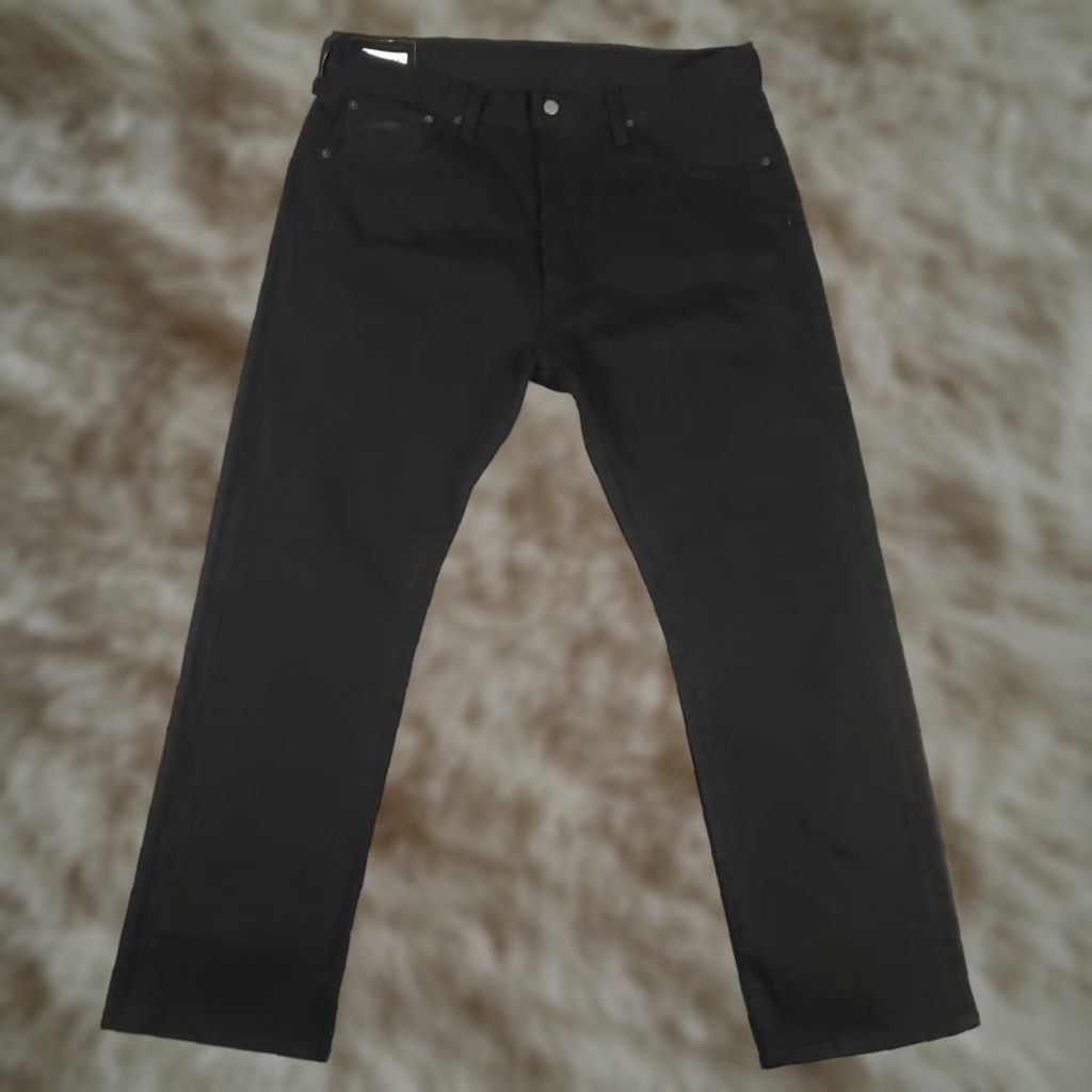 Levi's VINTAGE Levi's 501 Jeans Men's Size 38x30 Black Denim Straight Leg Pants Classic Bootcut Casual Size US 38 / EU 54 - 1 Thumbnail