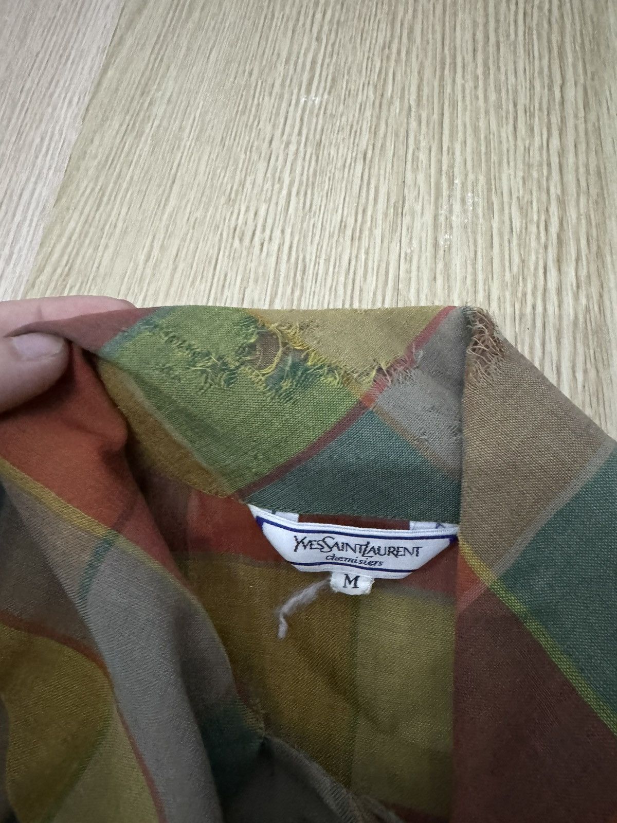 Vintage × Yves Saint Laurent Vintage Yves Saint Laurent Chemisiers button up shirt Size M / US 6-8 / IT 42-44 - 6 Thumbnail