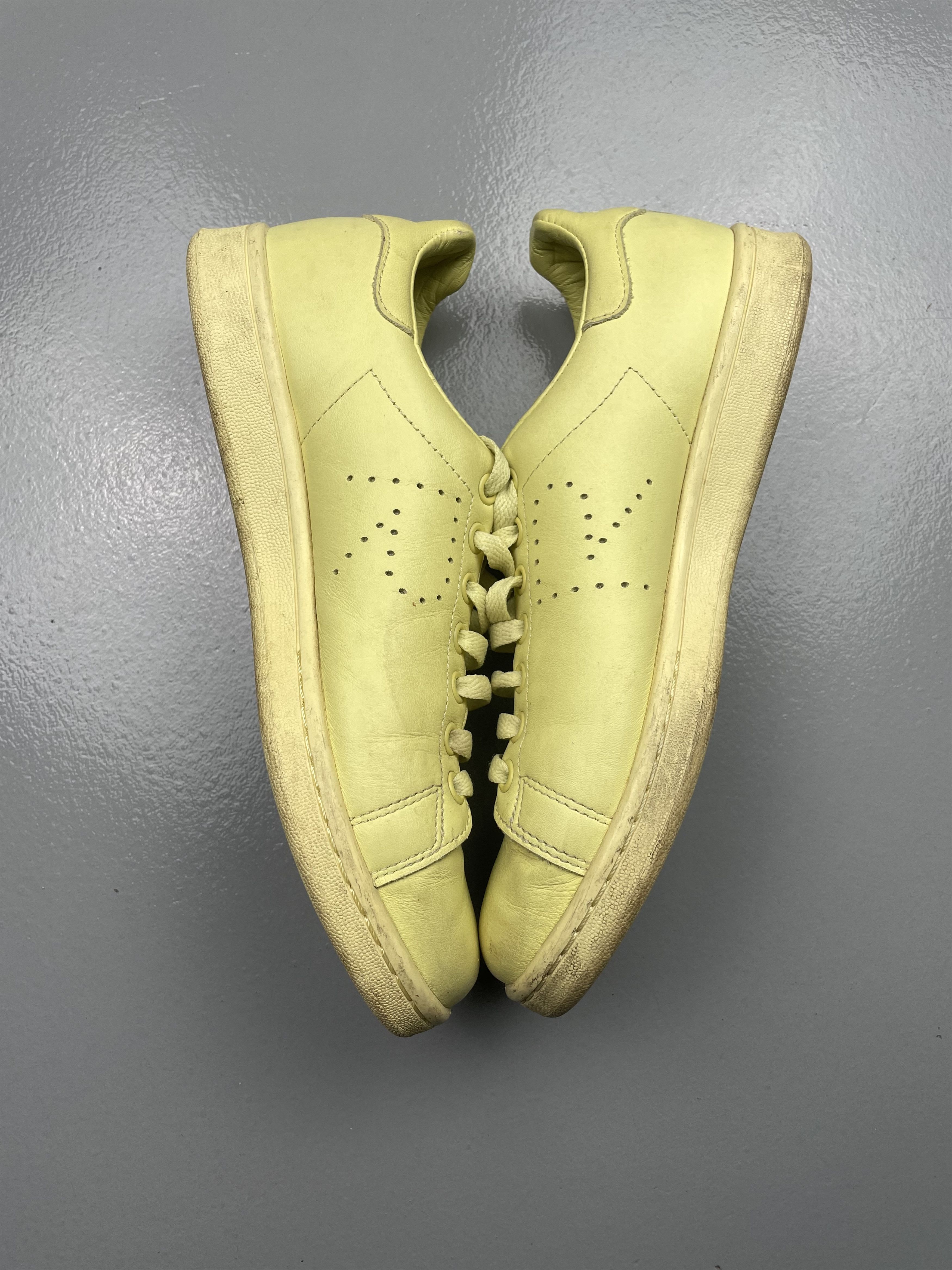 Adidas × Raf Simons adidas X Raf Simons S/S 2016 Stan Smith (Blush Yellow) Size US 8 / EU 41 - 2 Thumbnail