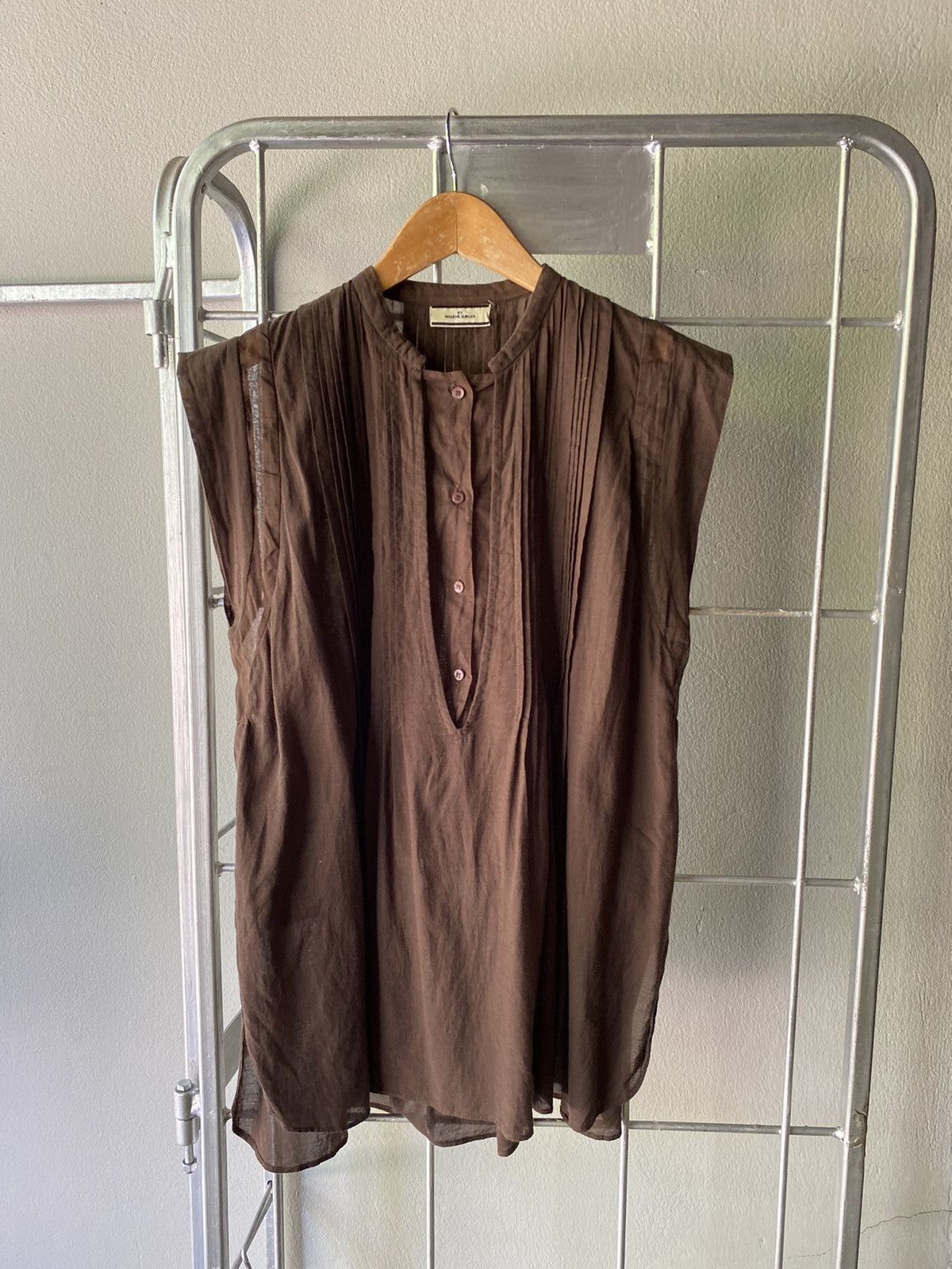 By Malene Birger Malene Birger brown blouse Size ONE SIZE - 17 Thumbnail