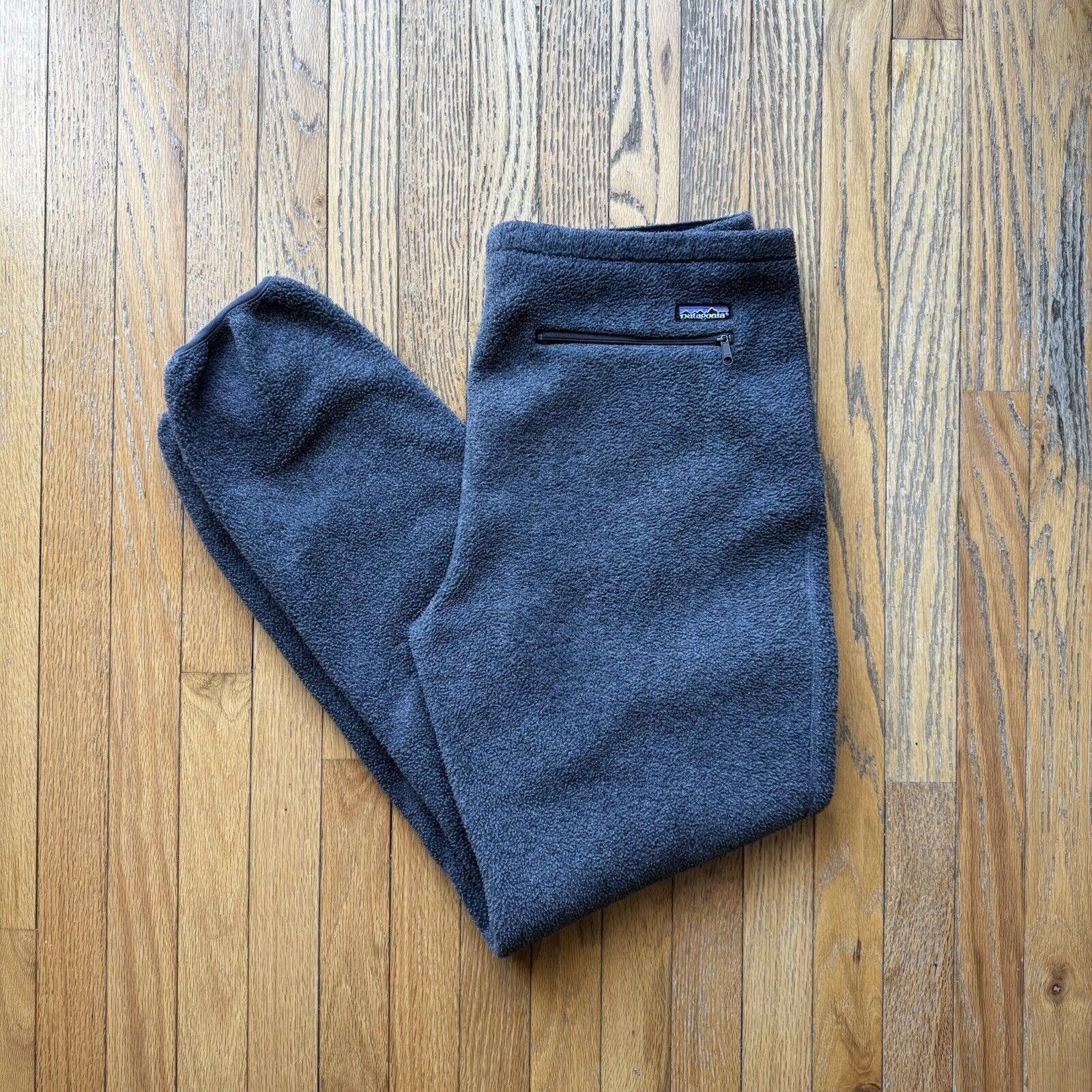 Patagonia VTG 80s Patagonia Synchilla Fleece Pants Gray Large Size US 34 / EU 50 - 5 Thumbnail