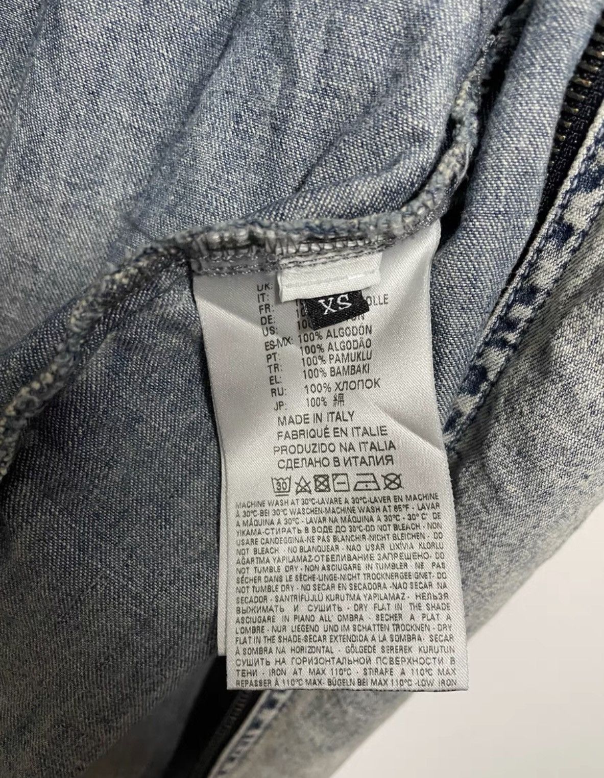 Diesel Diesel x Shayne Oliver Red Tag Tie Shirt Jacket Size US XS / EU 42 / 0 - 6 Thumbnail