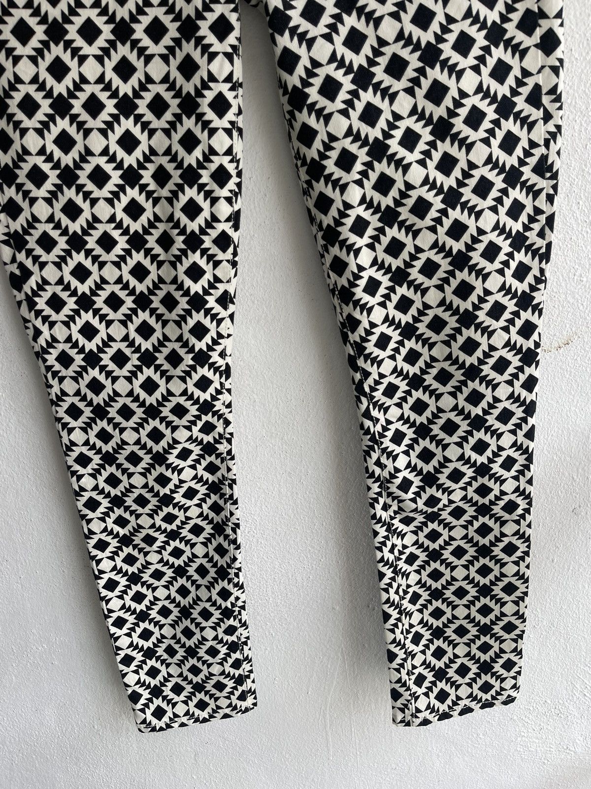 Japanese Brand Inspired “Hysteric Glamour Houndstooth Skinny Pants” Size 29" - 6 Thumbnail