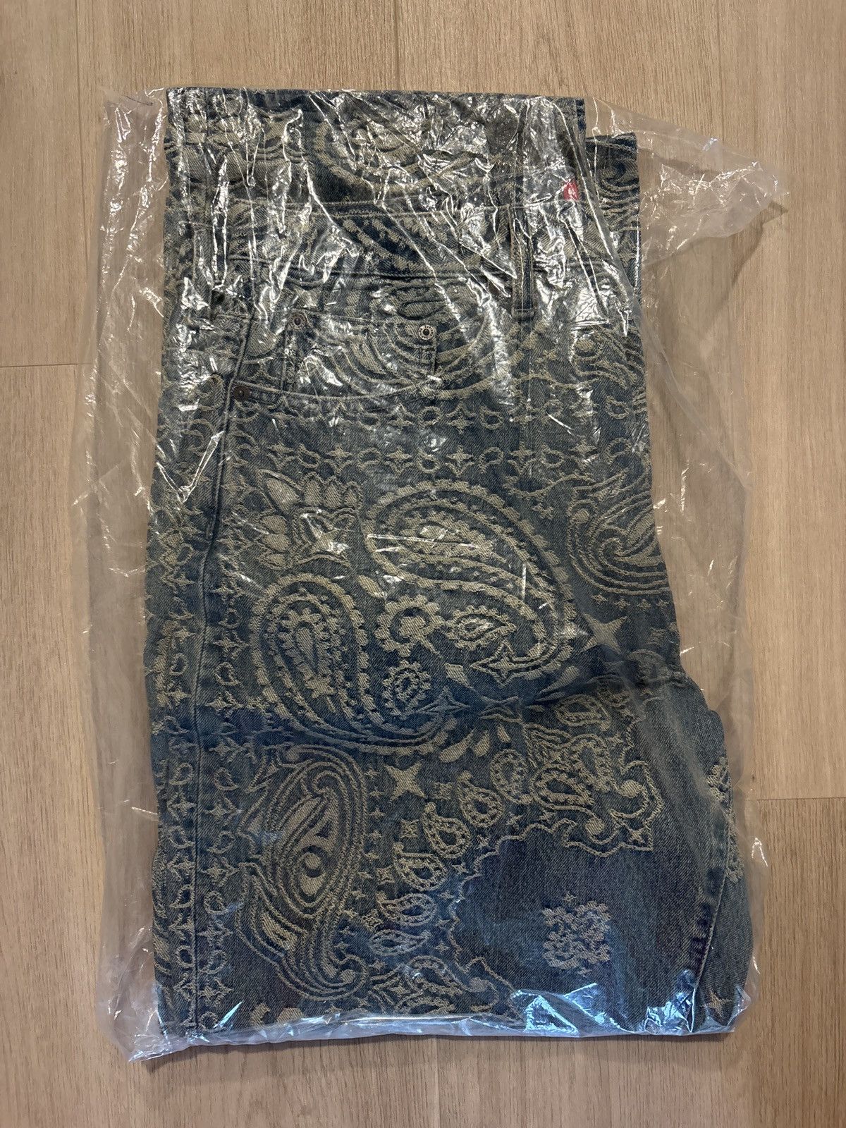 Supreme Supreme Bandana Jacquard Baggy Jean Size US 34 / EU 50 - 3 Thumbnail