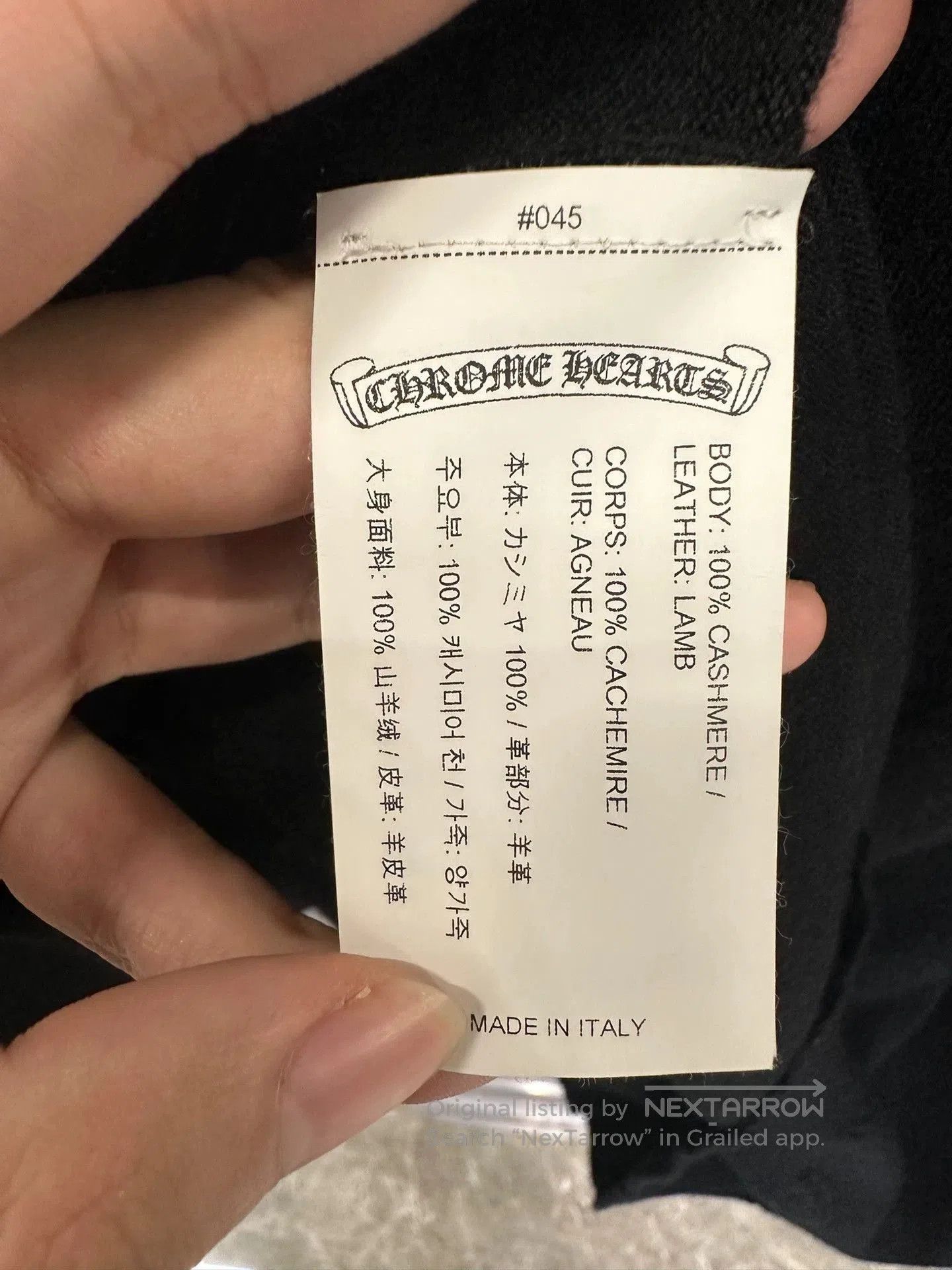Chrome Hearts chrome hearts cross flower turtleneck sweater. Size US XL / EU 56 / 4 - 5 Thumbnail