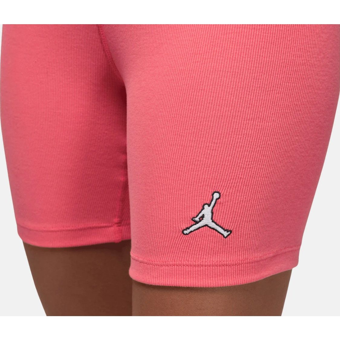 Jordan Brand •NWT• Air Jordan Womens Ribbed Pink (coral) Bike Shorts • XL Size 34" / US 12 / IT 48 - 6 Thumbnail