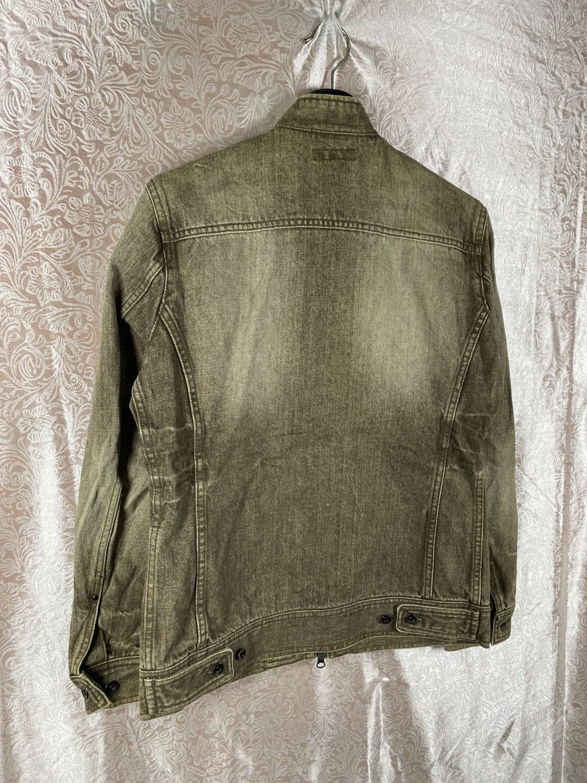 Nicole Club Hideaways Nicole Vintage Denim Jacket Olive Brown Workwear Size US S / EU 44-46 / 1 - 13 Thumbnail