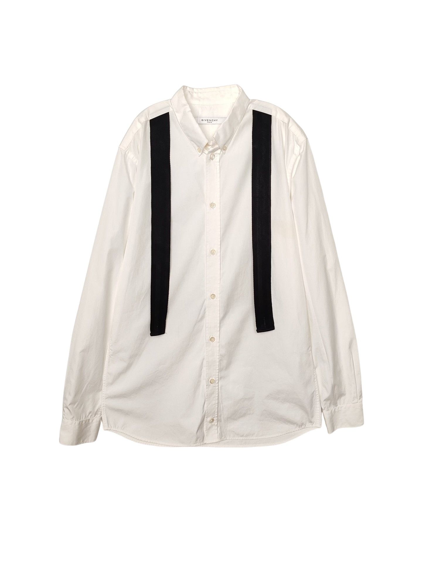 Givenchy Givenchy Strap Detail Button Up Shirt Size M Size US M / EU 48-50 / 2 - 1 Thumbnail