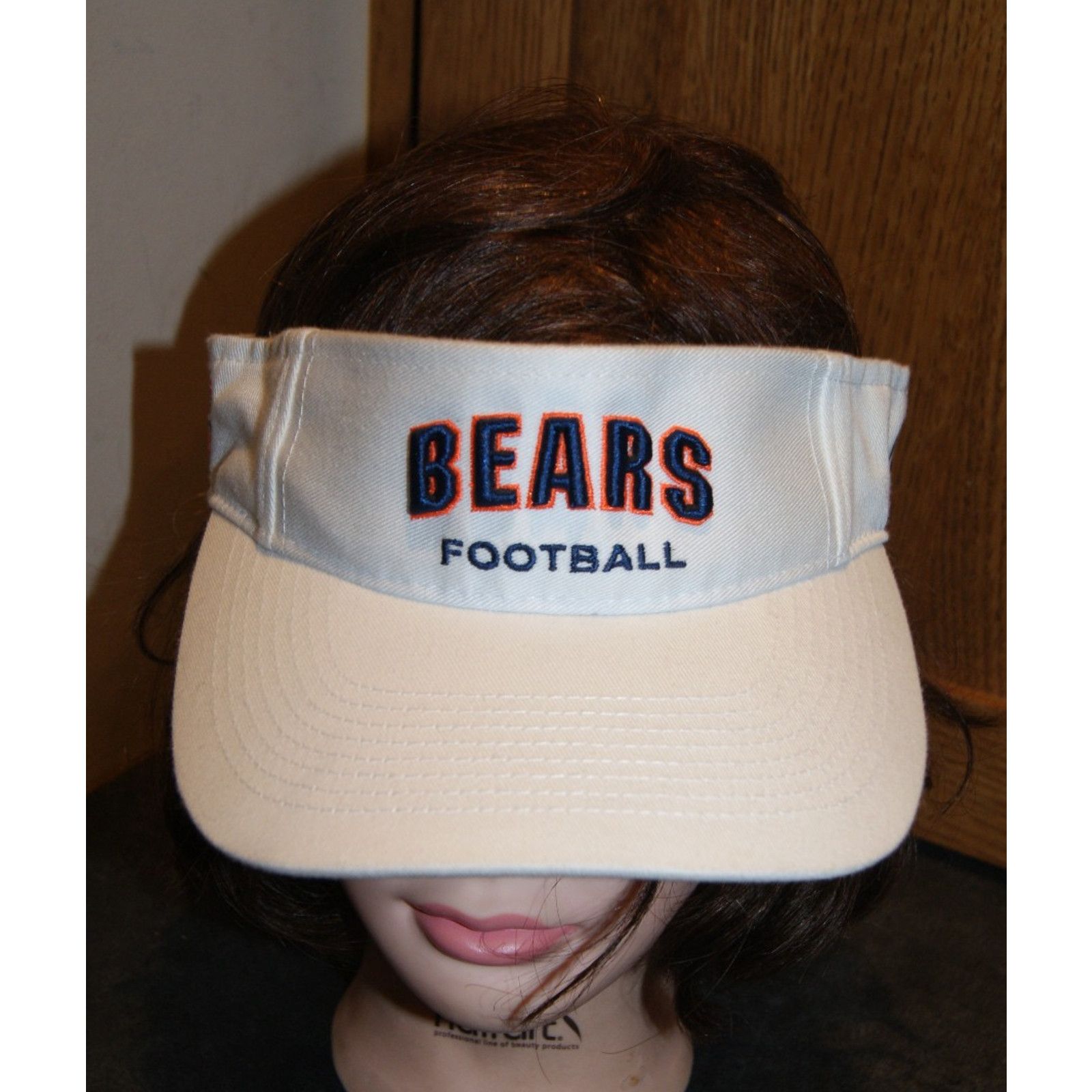 Reebok VTG Chicago Bears Visor Hat Cap Reebok NFL Pro Line Spell Size ONE SIZE - 2 Thumbnail
