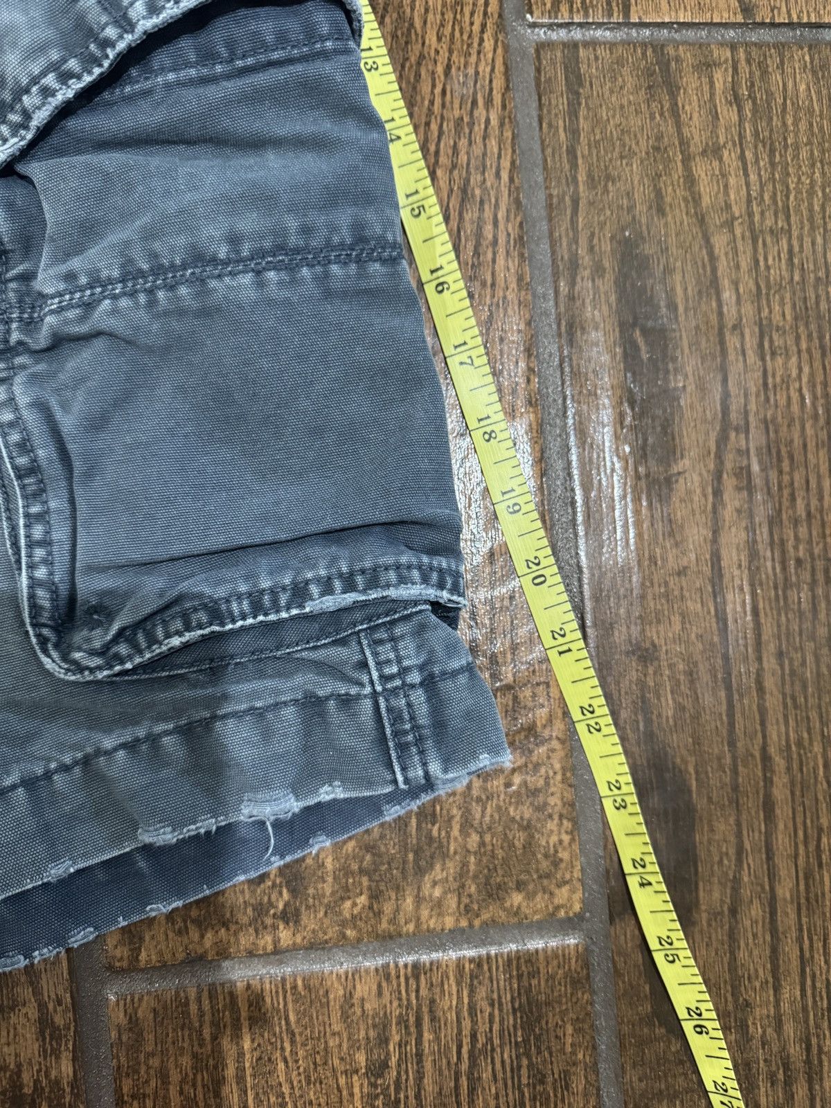 American Eagle Outfitters × Vintage Vintage American Eagle Outfitters Navy Cargo Shorts Size US 34 / EU 50 - 5 Thumbnail