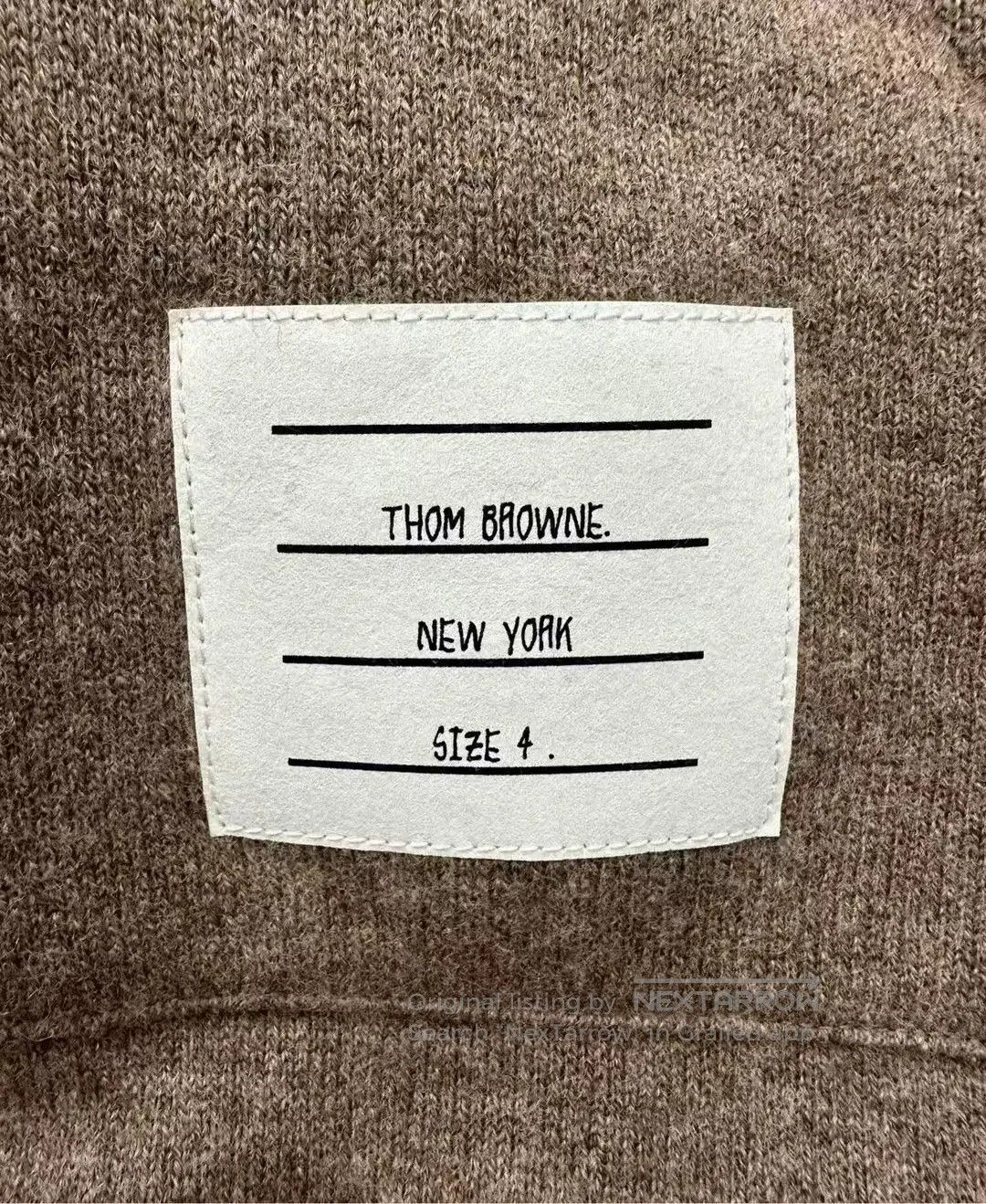 Thom Browne thom browne brown classic striped hoodie. Size US M / EU 48-50 / 2 - 5 Thumbnail