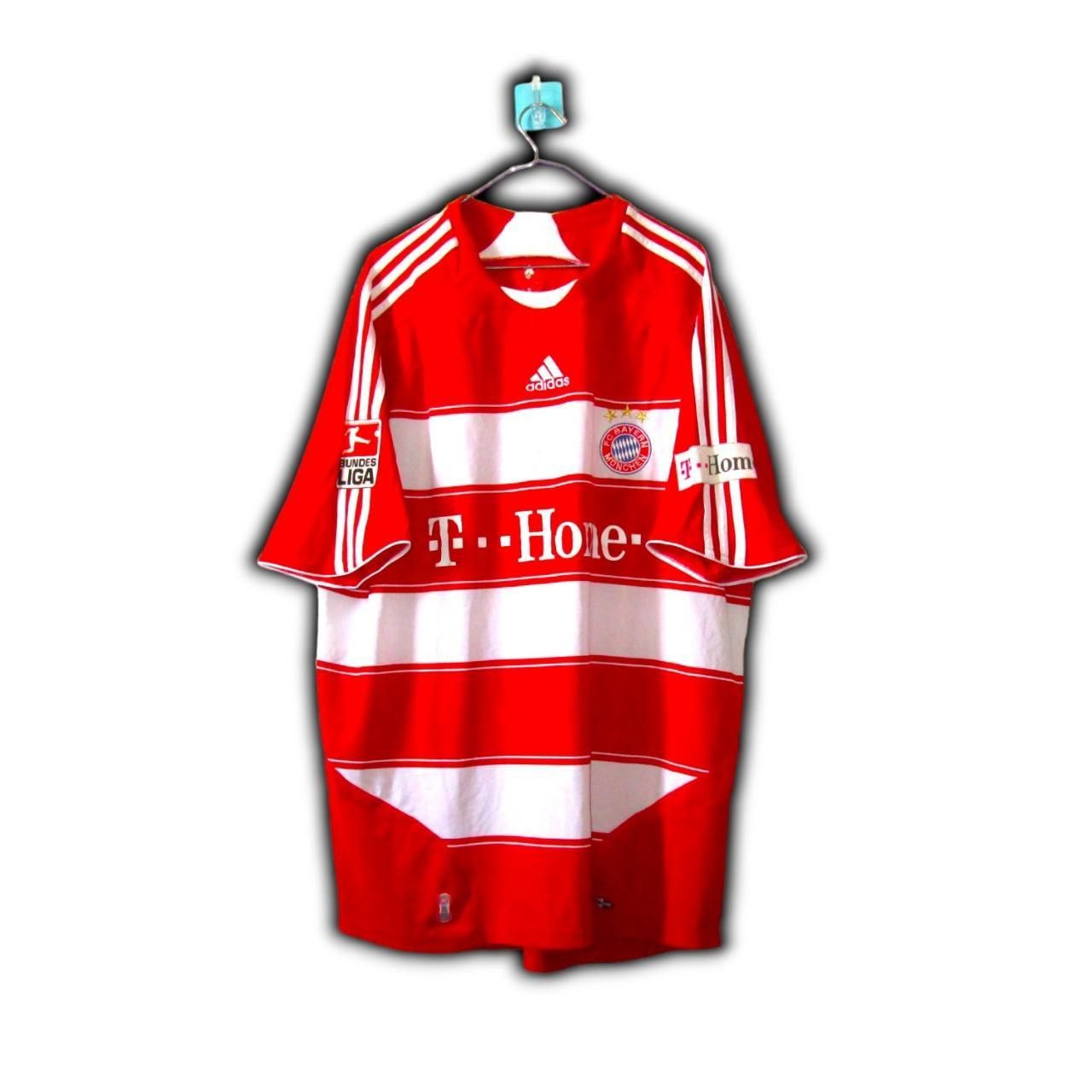 Adidas Bayern Munchen Germany 2007 2008 2009 Home Shirt Jersey kit Size US XXL / EU 58 / 5 - 2 Thumbnail