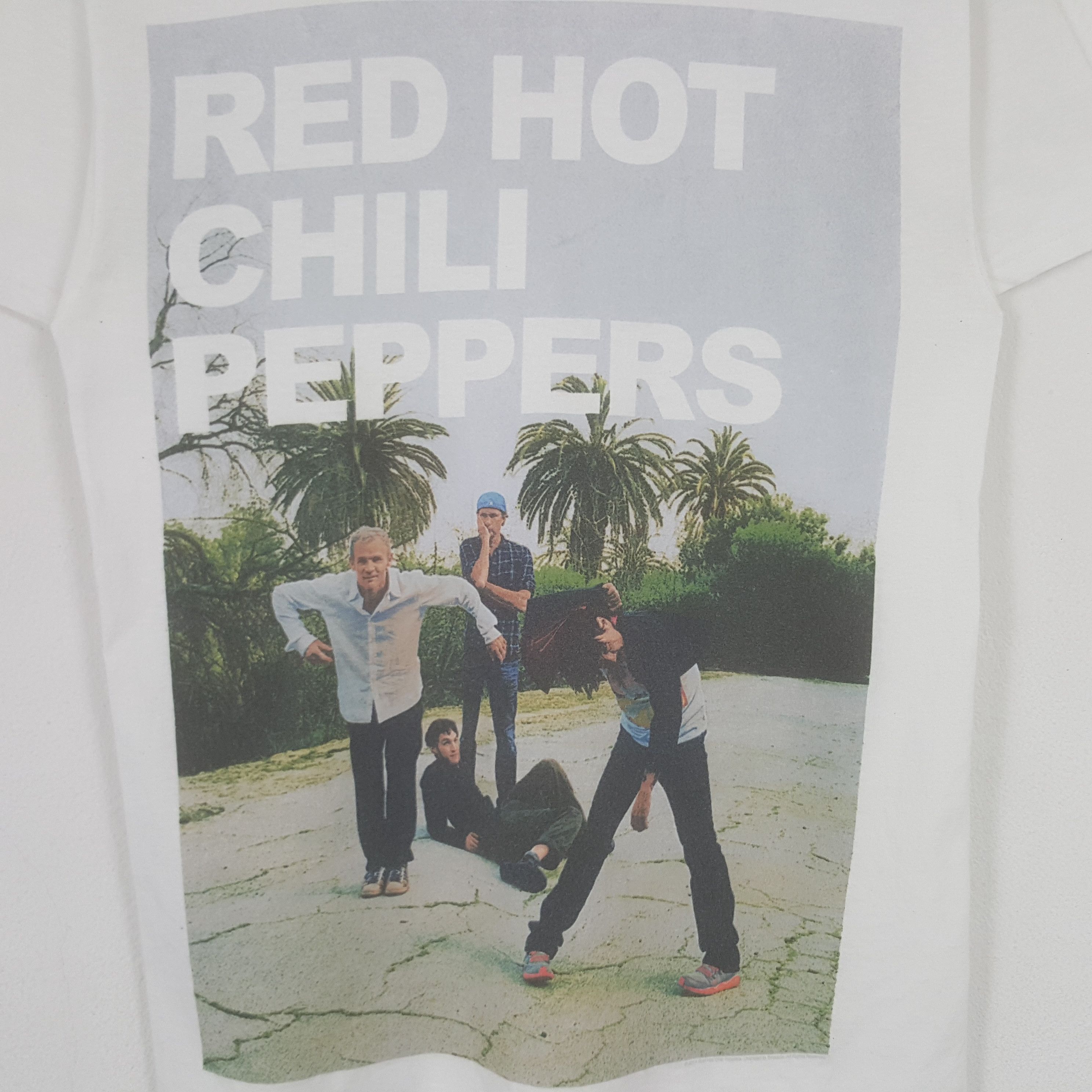 Band Tees × Vintage Vintage Red Hot Chili Peppers American Rock Band Tshirt Size US S / EU 44-46 / 1 - 2 Thumbnail