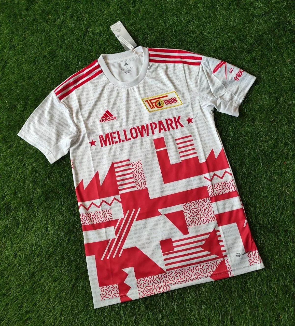 Adidas 1. FC Union Berlin 2022 2023 MELLOW PARK JERSEY ADIDAS Size US M / EU 48-50 / 2 - 1 Thumbnail