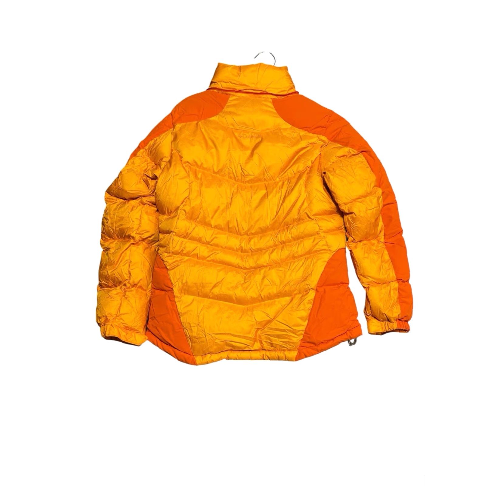 Vintage Columbia Jacket Womens Large Orange Omni Heat Wind Proof Down Puffer Insulated Jacket Size L / US 10 / IT 46 - 2 Thumbnail