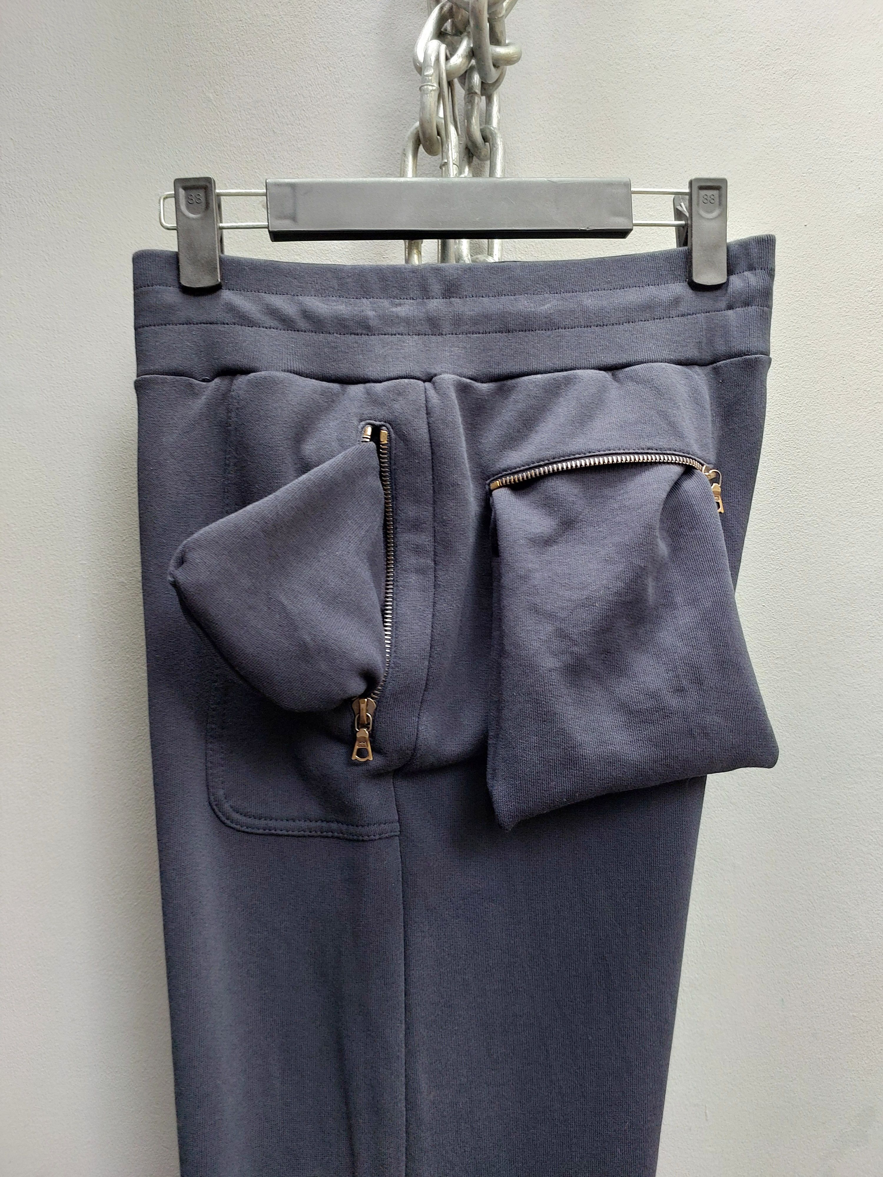 Dries Van Noten Dries Van Noten Jersey Zipper Sweatpants Size US 33 - 8 Thumbnail
