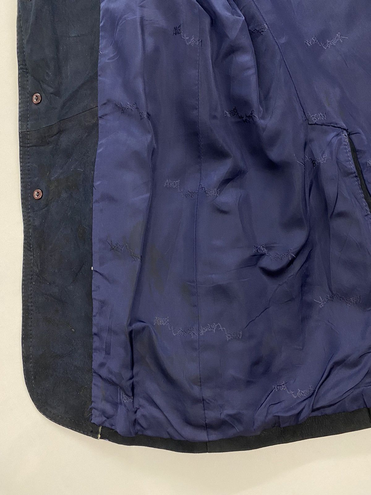 Japanese Brand × Vintage Vintage Angel Leather Dirty Suede Leather Jacket Size US S / EU 44-46 / 1 - 10 Thumbnail