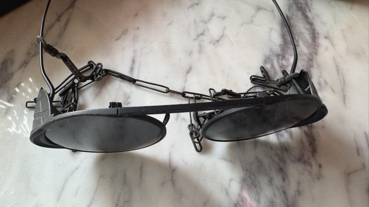Boris Bidjan Saberi BBS x Rigards Black Aviator Sunglasses RG1011BBS Size ONE SIZE - 8 Thumbnail