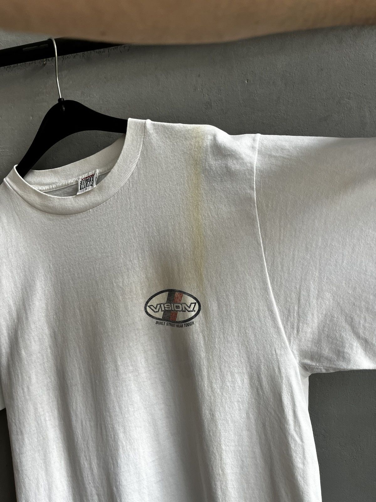 Vintage vision 1987 t shirt USA 90s Size US L / EU 52-54 / 3 - 2 Thumbnail