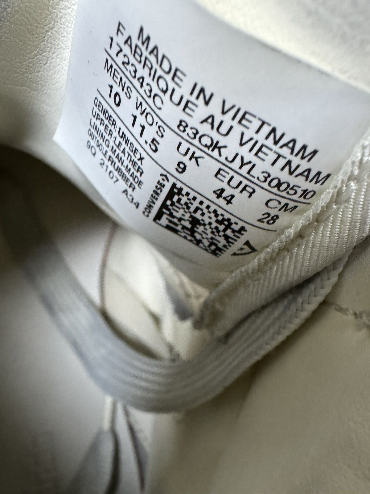 Rick Owens Rick Owens Converse Sneaker Size US 10 / EU 43 - 3 Thumbnail
