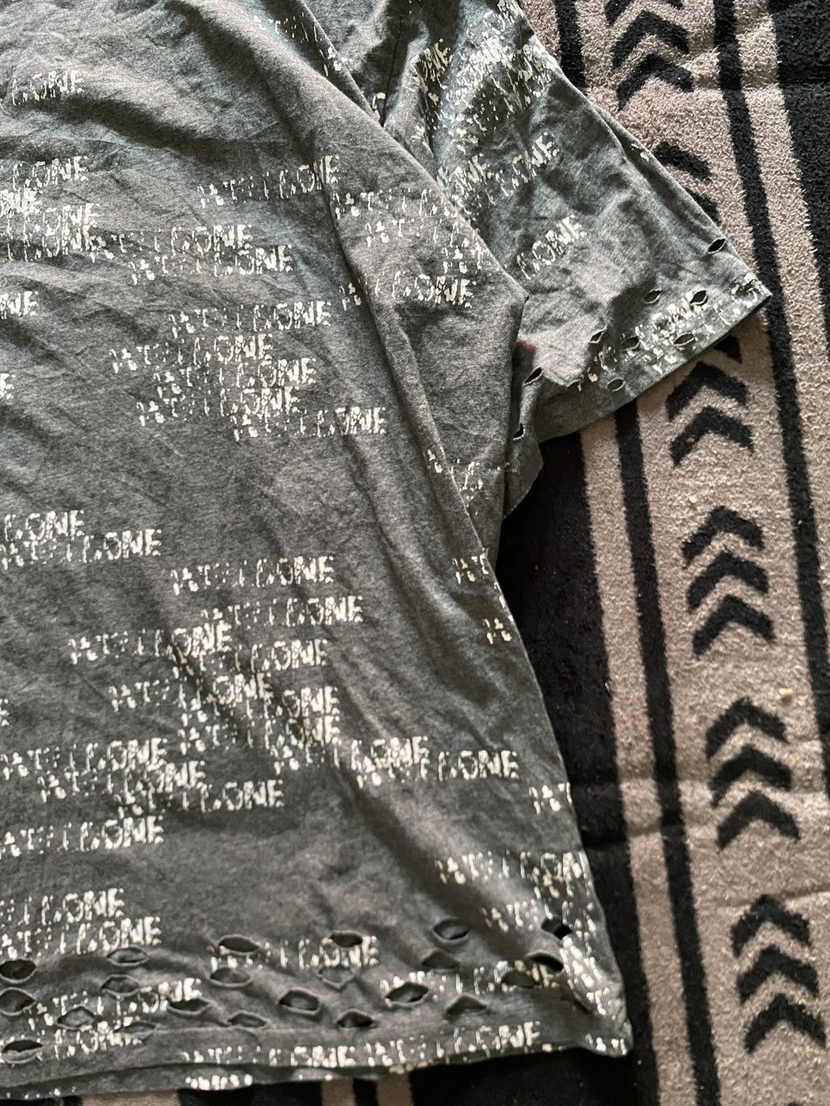 20471120 × Beauty Beast × Japanese Brand Vintage junjun distressed font oversize tshirt Size US XL / EU 56 / 4 - 4 Thumbnail