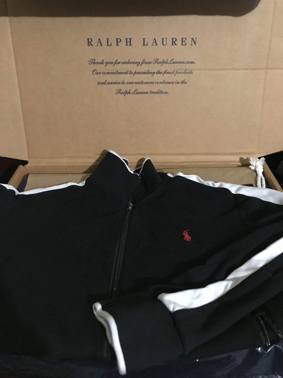 Polo Ralph Lauren Polo Ralph Lauren Black Performance Jacket Size Small Size US S / EU 44-46 / 1 - 2 Thumbnail