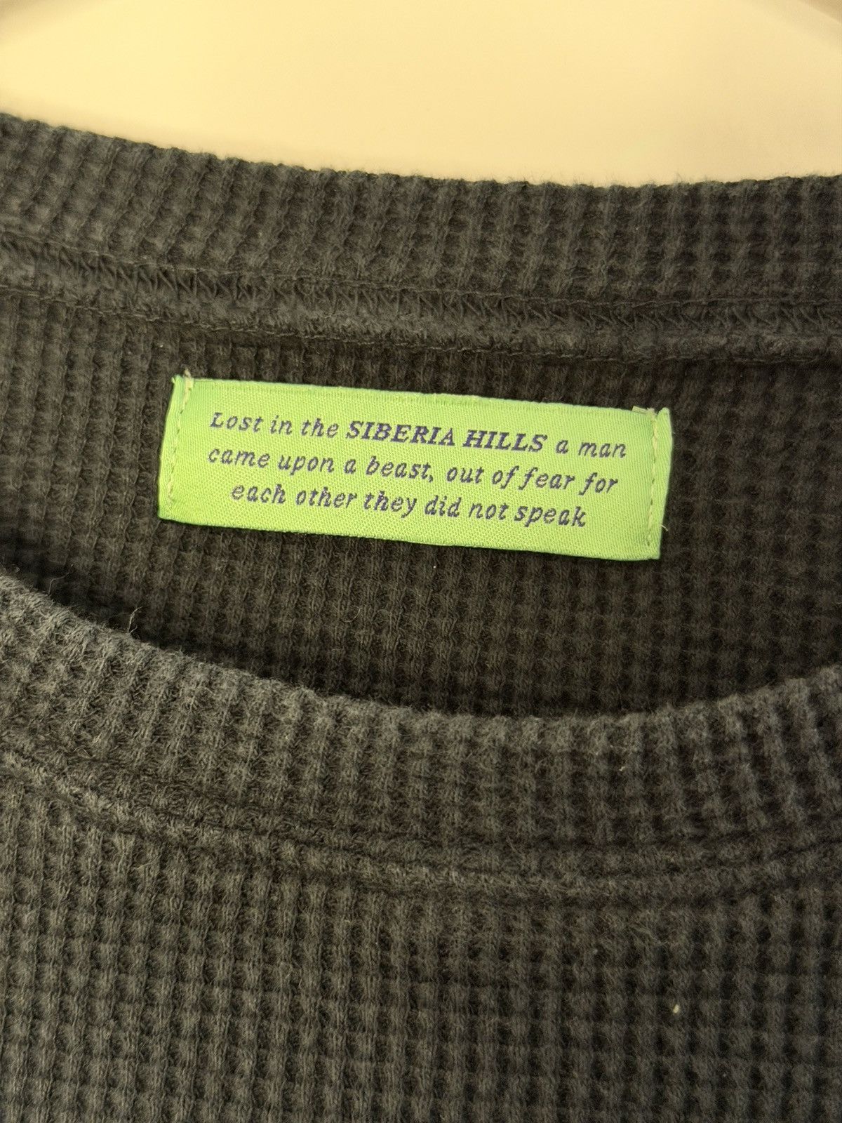 Siberia Hills Siberia Hills Black Thermal Longsleeve Size US M / EU 48-50 / 2 - 3 Thumbnail