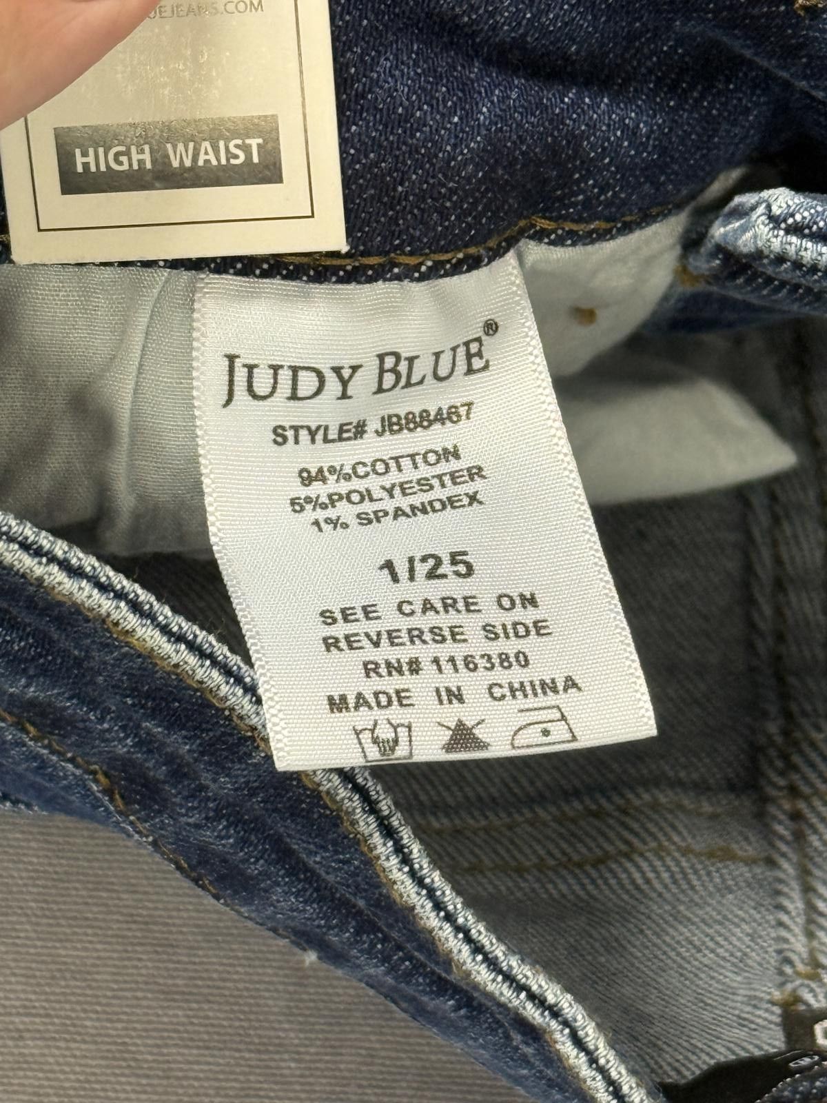 Other Judy Blue Jean The Betty Stone Wash 90s NWT Petite Size 1/25 Size 25" / US 0 / IT 36 - 4 Thumbnail