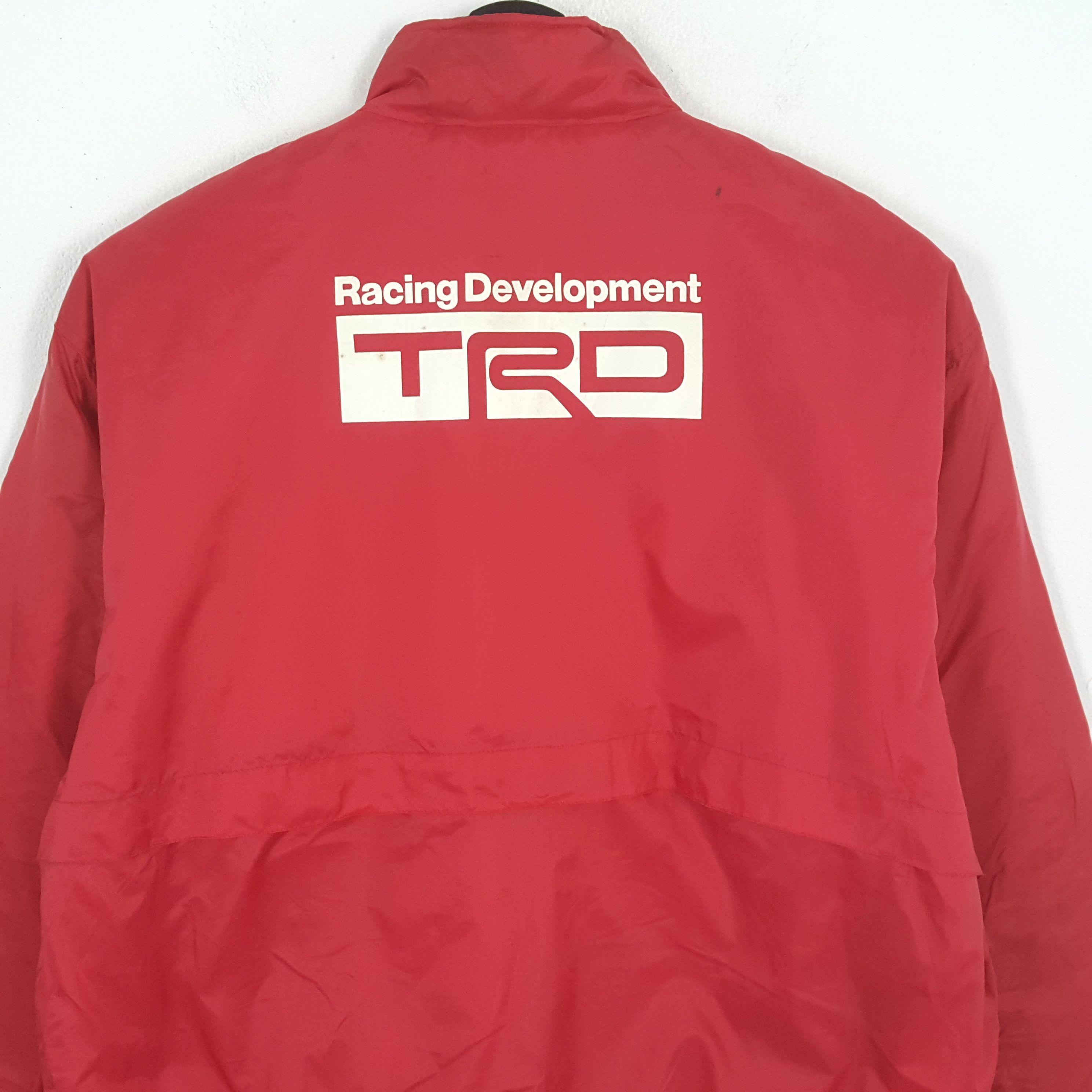 Japanese Brand × Vintage TRD RACING DEVELOPMENT Japanese Motorsports Jacket Size US XL / EU 56 / 4 - 2 Thumbnail