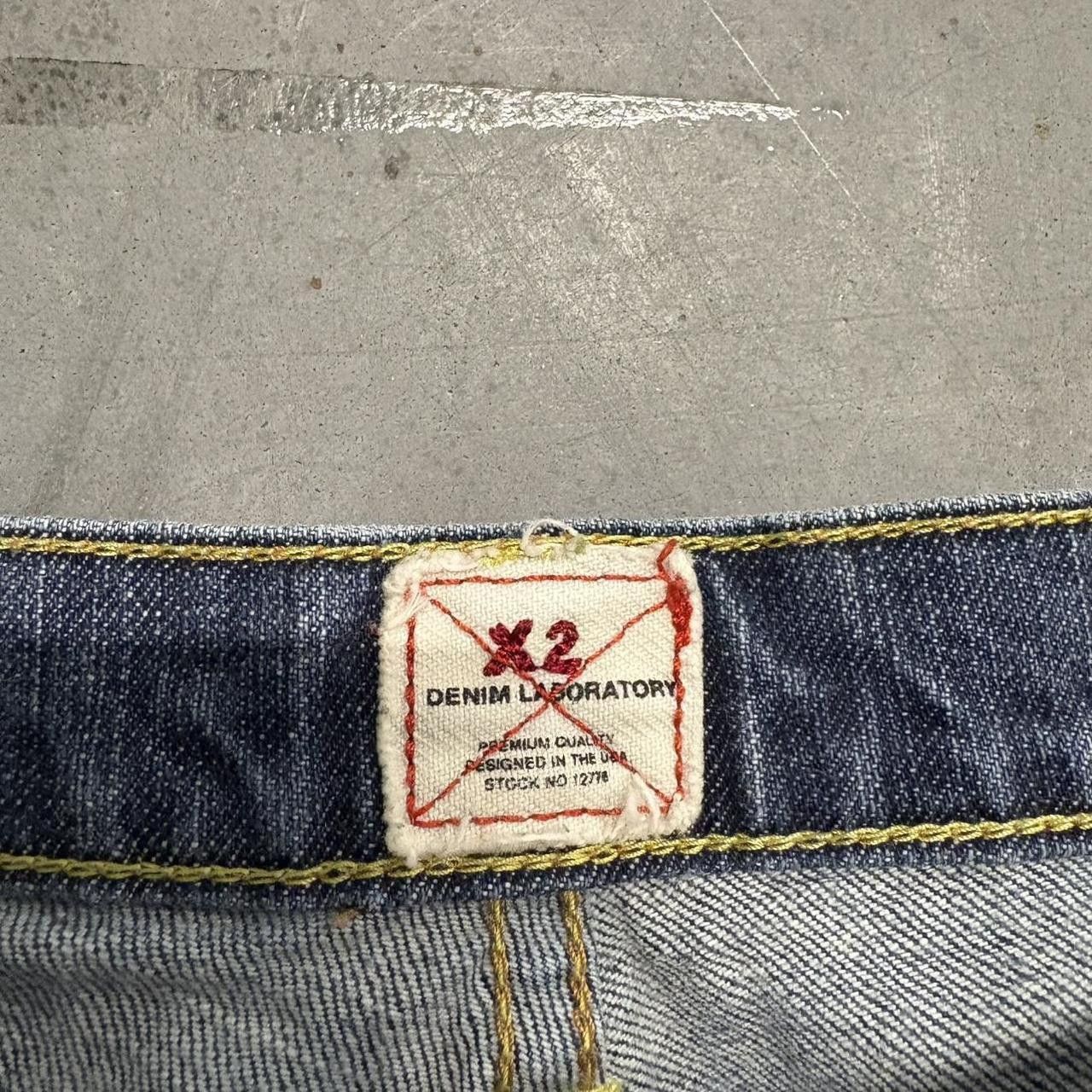 Vintage Crazy Vintage Y2K/2000s Baggy Grunge Dark Wash Denim Jeans! Size US 30 / EU 46 - 6 Thumbnail