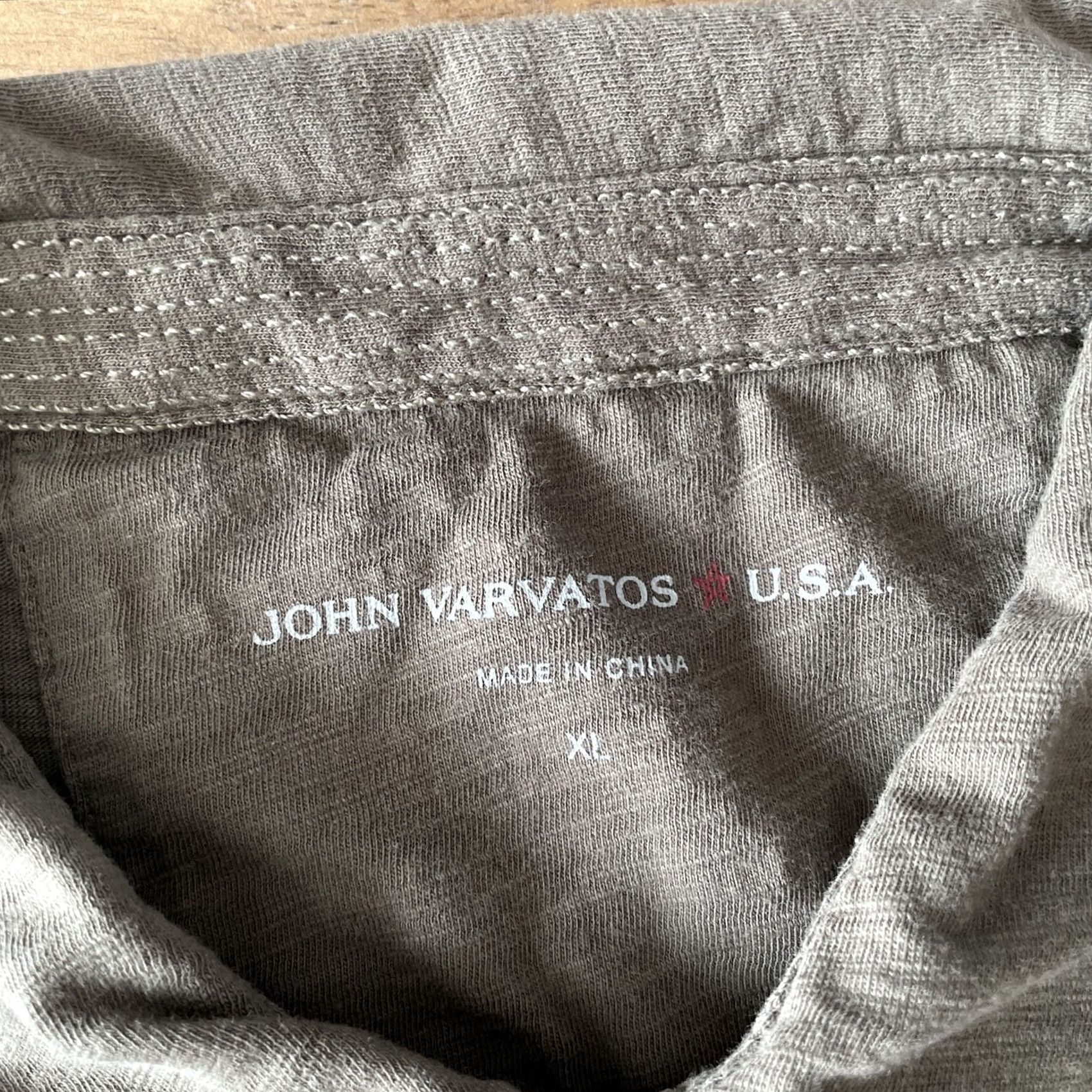 John Varvatos John Varvatos Polo Shirt Mens XL Green Short Sleeve Casual Preppy Polo Shirt Size US XL / EU 56 / 4 - 3 Thumbnail