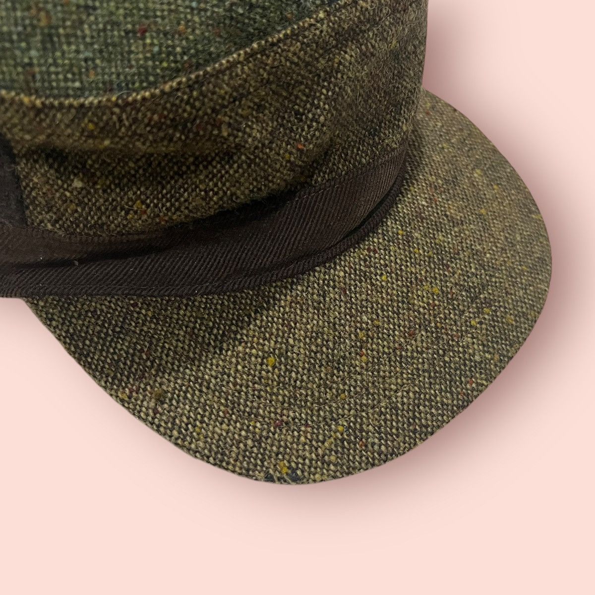 Japanese Brand × Magee VINTAGE TOP VALU X MAGEE OF DONEGAL WOOL TWEED PATROL HAT Size ONE SIZE - 12 Thumbnail