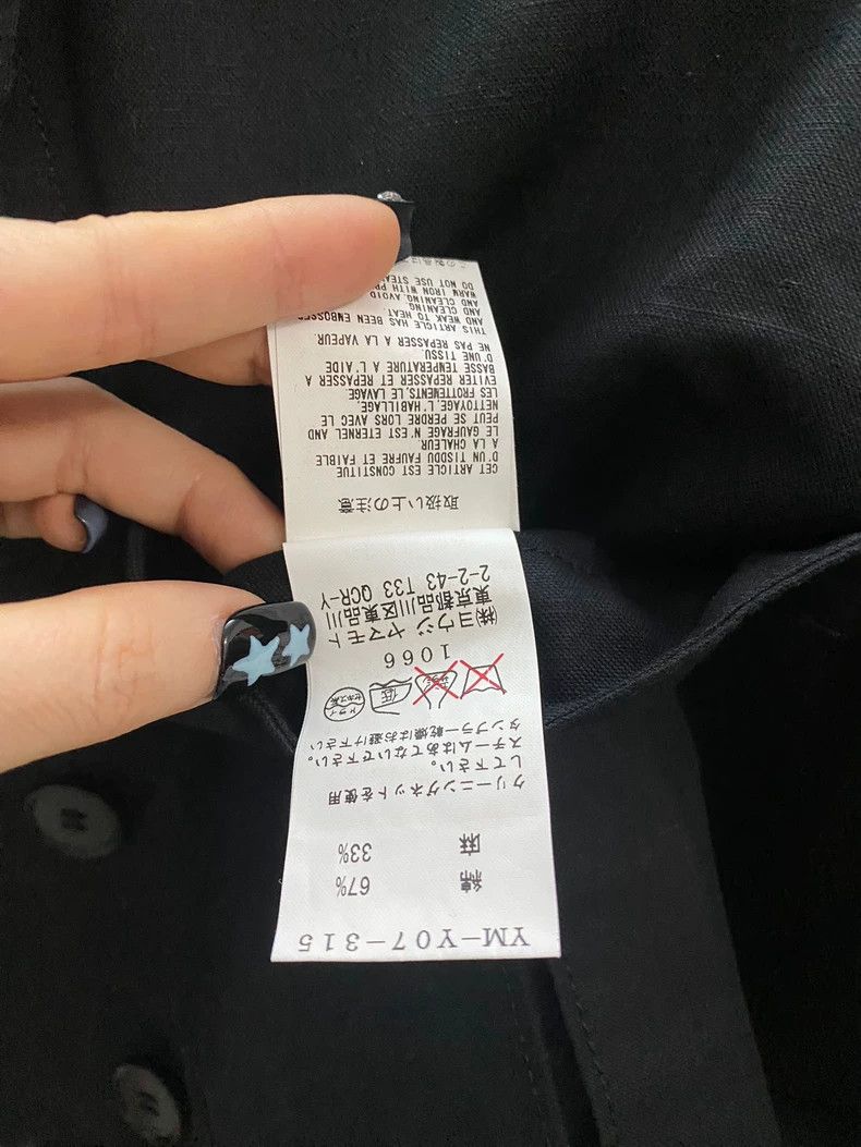 Y's Y's size 1 Cotton and linen jacket Size S / US 4 / IT 40 - 7 Thumbnail