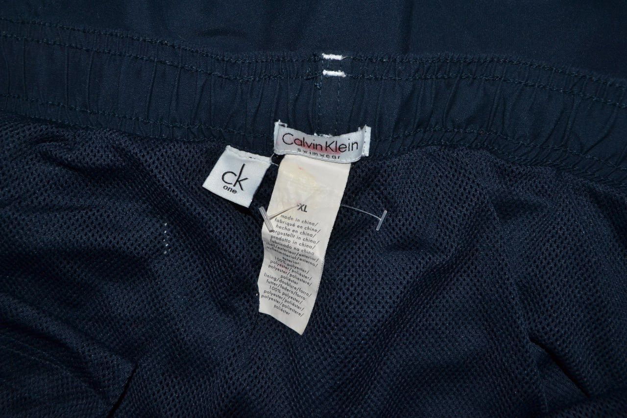 Calvin Klein Calvin Klein Shorts Big Logo Blue Swimwear Style Size XL Size US 36 / EU 52 - 6 Thumbnail