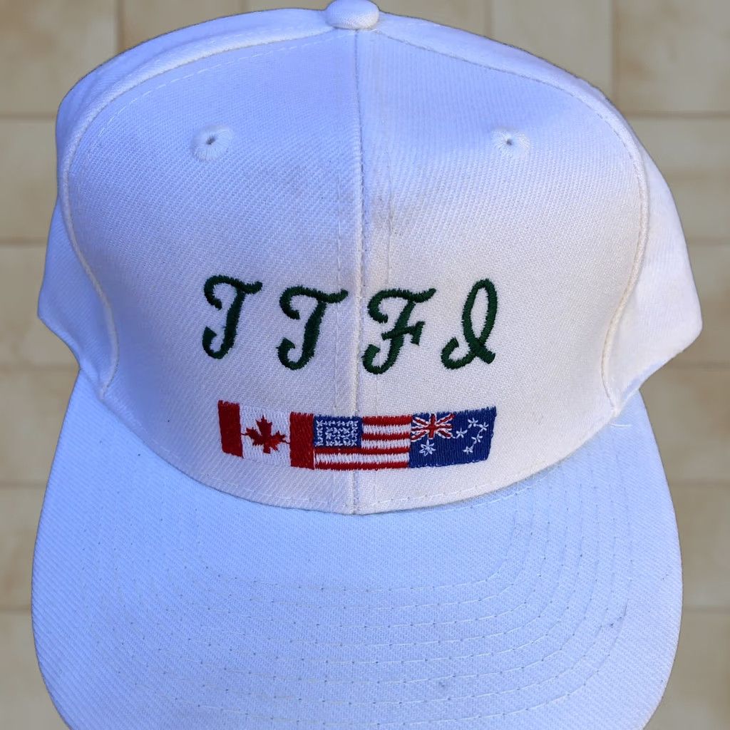 Vintage VINTAGE OTTO Wool Blend Snapback Hat Men's TTFL White Adjustable Cap Size ONE SIZE - 1 Thumbnail