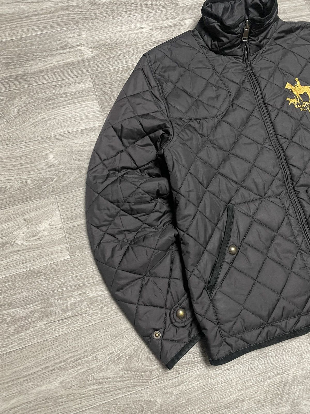 Polo Ralph Lauren Vintage Polo Ralph Lauren Quilted Reversible Parkas Jacket Size US M / EU 48-50 / 2 - 14 Thumbnail