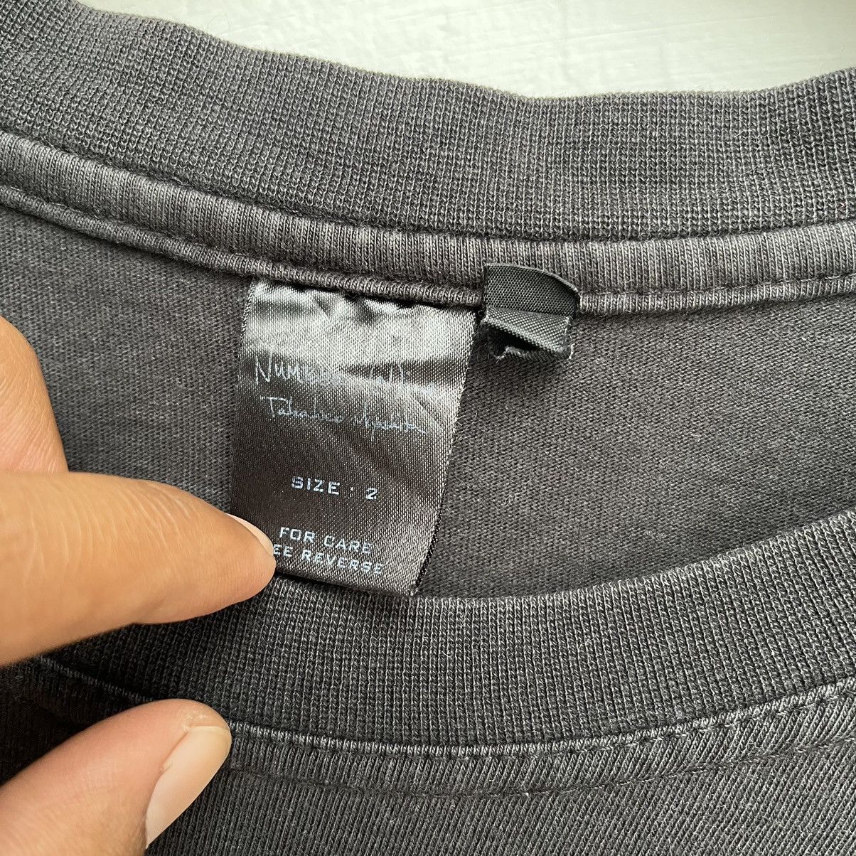 Japanese Brand Number (N)ine x Shohoku Long Sleeve T - Shirt Size US M / EU 48-50 / 2 - 5 Thumbnail