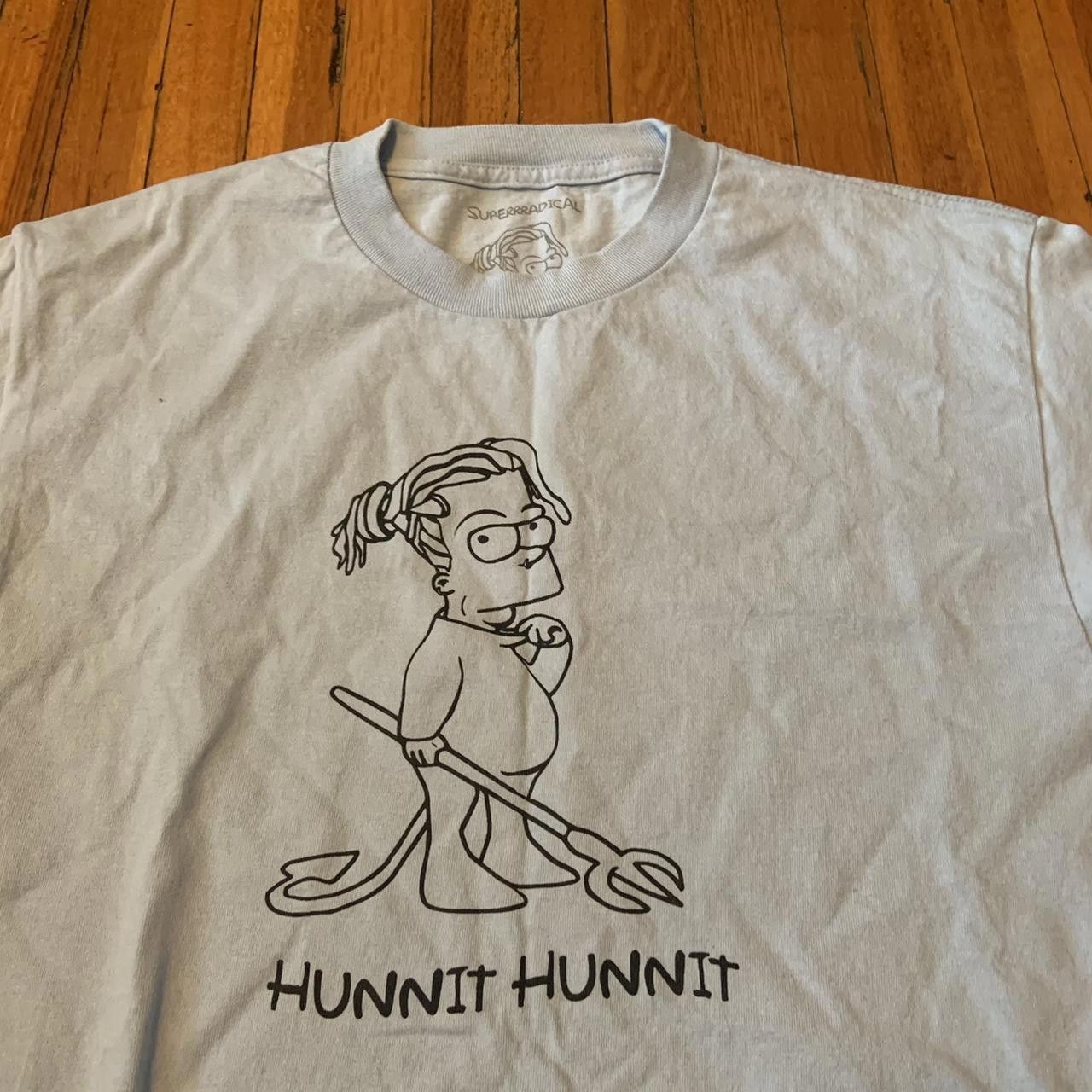 Designer Super Radical Hunnit Hunnit Pouya T Shirt Size US M / EU 48-50 / 2 - 3 Thumbnail