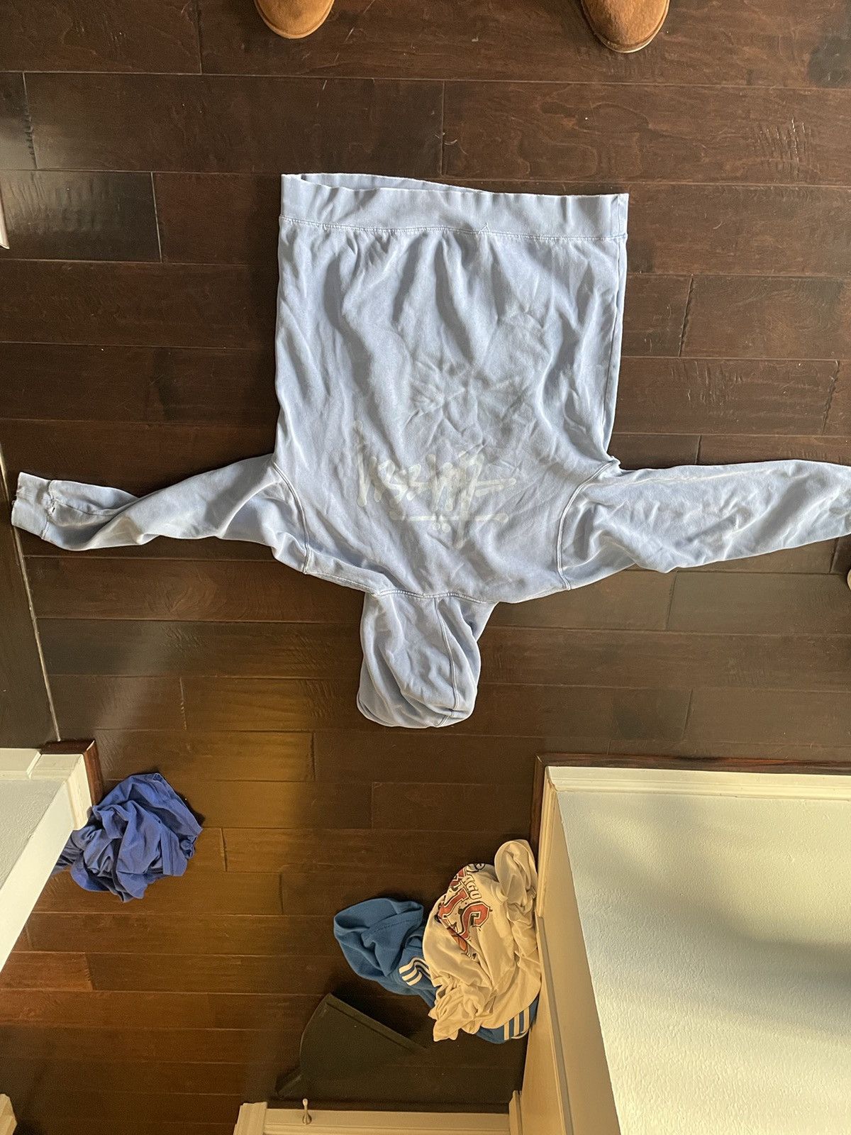 Stussy Stussy light blue hoodie Size US L / EU 52-54 / 3 - 2 Thumbnail