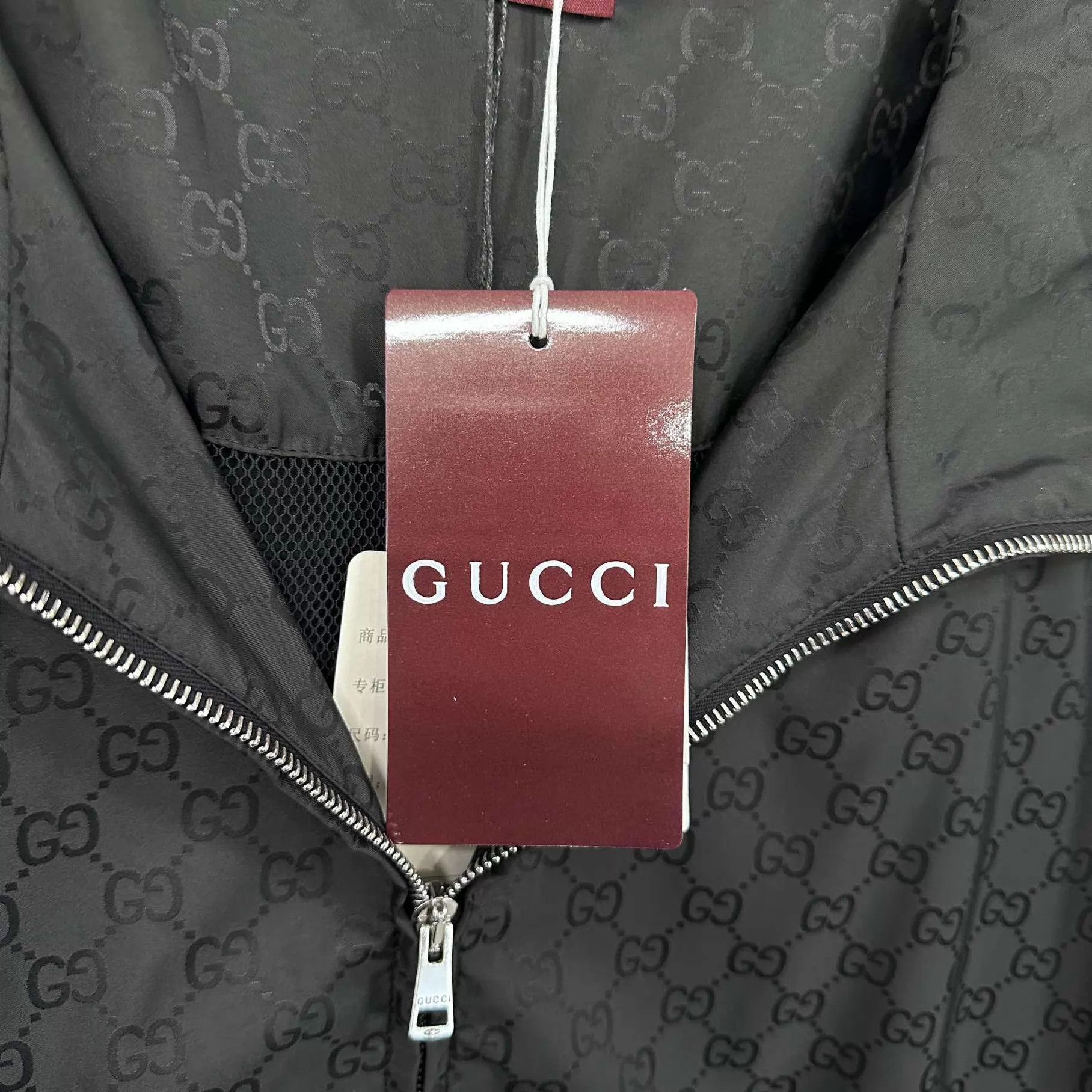 Gucci Gucci FW25 Subtle All-Over Print Zip-Up Jacket 46 Size US S / EU 44-46 / 1 - 6 Thumbnail