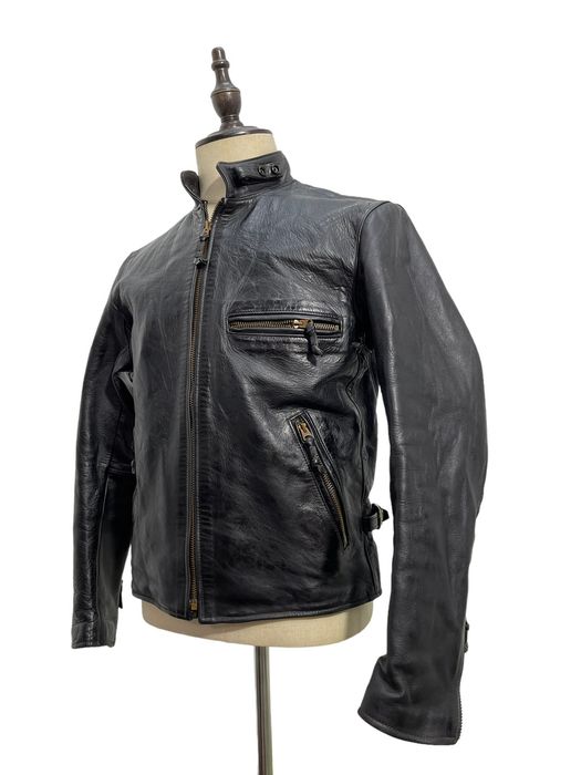 The Real McCoy's Front Quarter Horsehide Lost Worlds Easy Rider Jacket ...