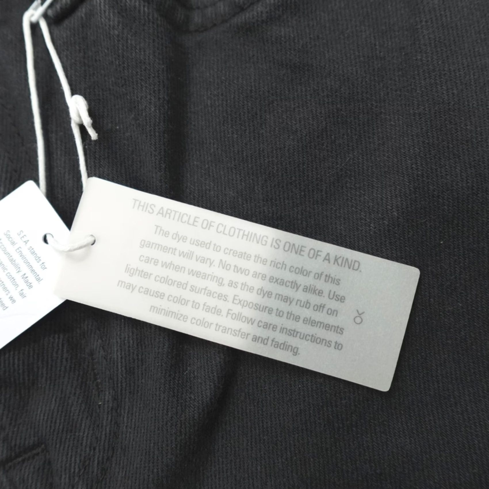Outerknown Outerknown Sea Jeans Drifter Tapered Fit Size 30x32 Denim PCH Organic Cotton Size US 30 / EU 46 - 2 Thumbnail