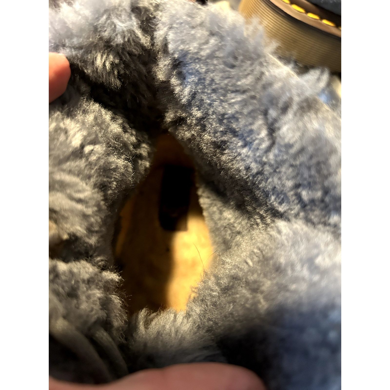 Dr. Martens Dr Martens Dove Grey Suede Faux Fur Lined Size 7/EU 38 Size US 7 / IT 37 - 6 Thumbnail