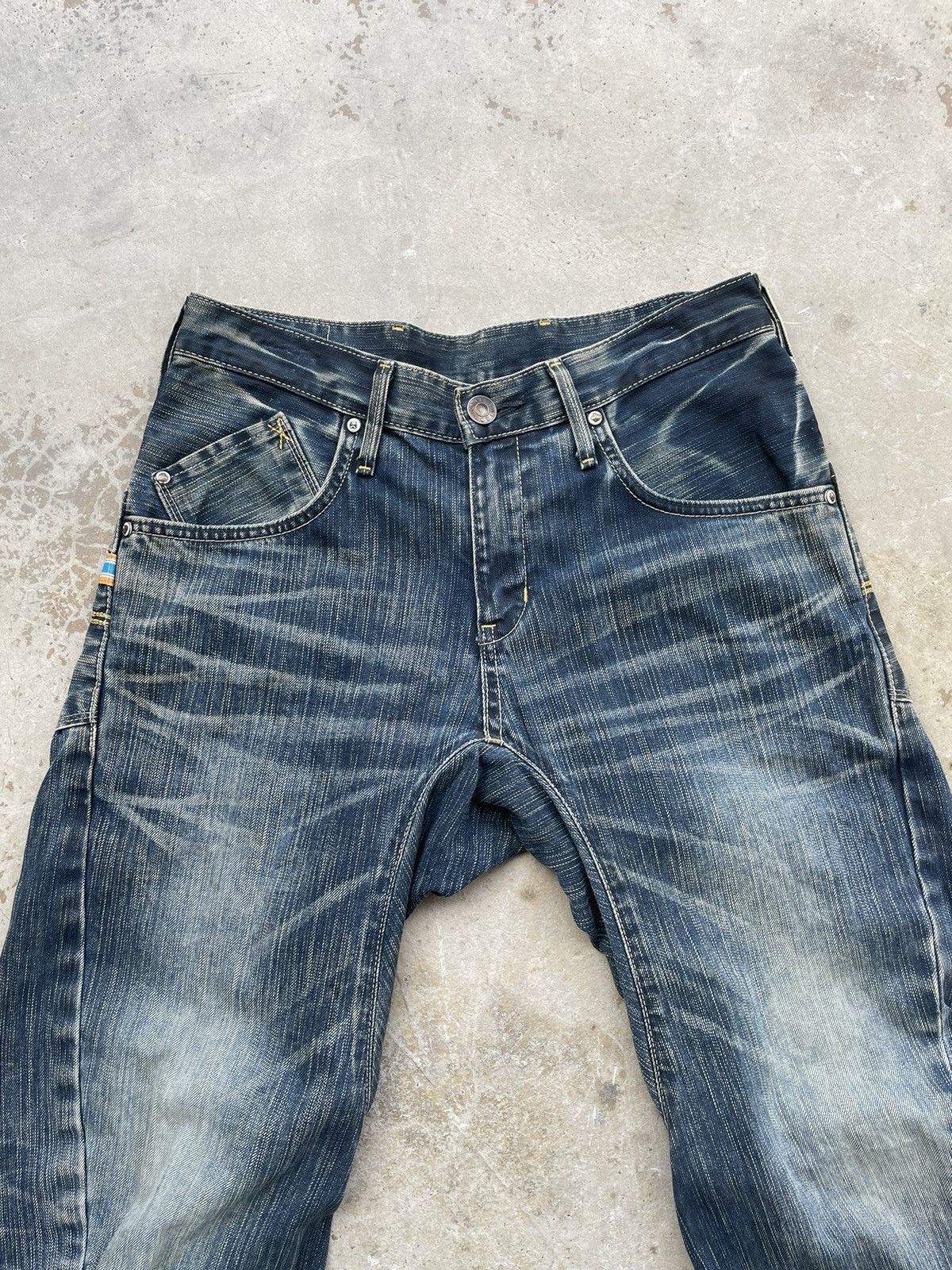 Edwin Vintage Edwin XV Function Buckle Back Jeans Size US 32 / EU 48 - 4 Thumbnail