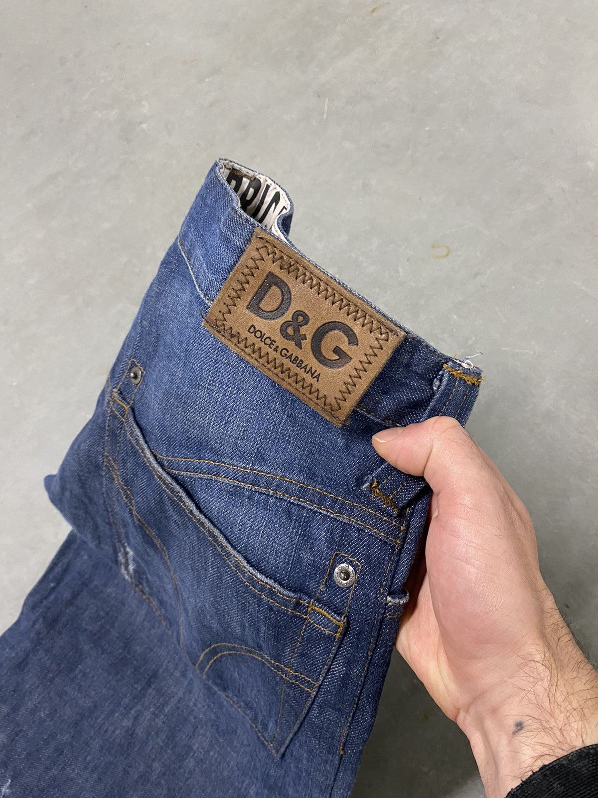 Dolce & Gabbana Dolce & Gabbana AW04 Slim Denim Size US 31 - 4 Thumbnail