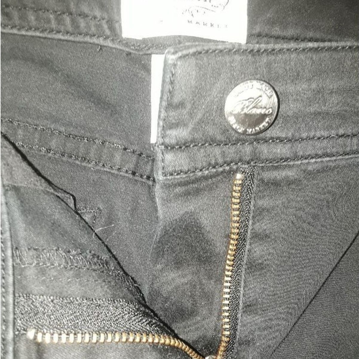 White House Black Market White House Black Market blanc straight leg Black jeans SZ 2 Size 26" / US 2 / IT 38 - 3 Thumbnail