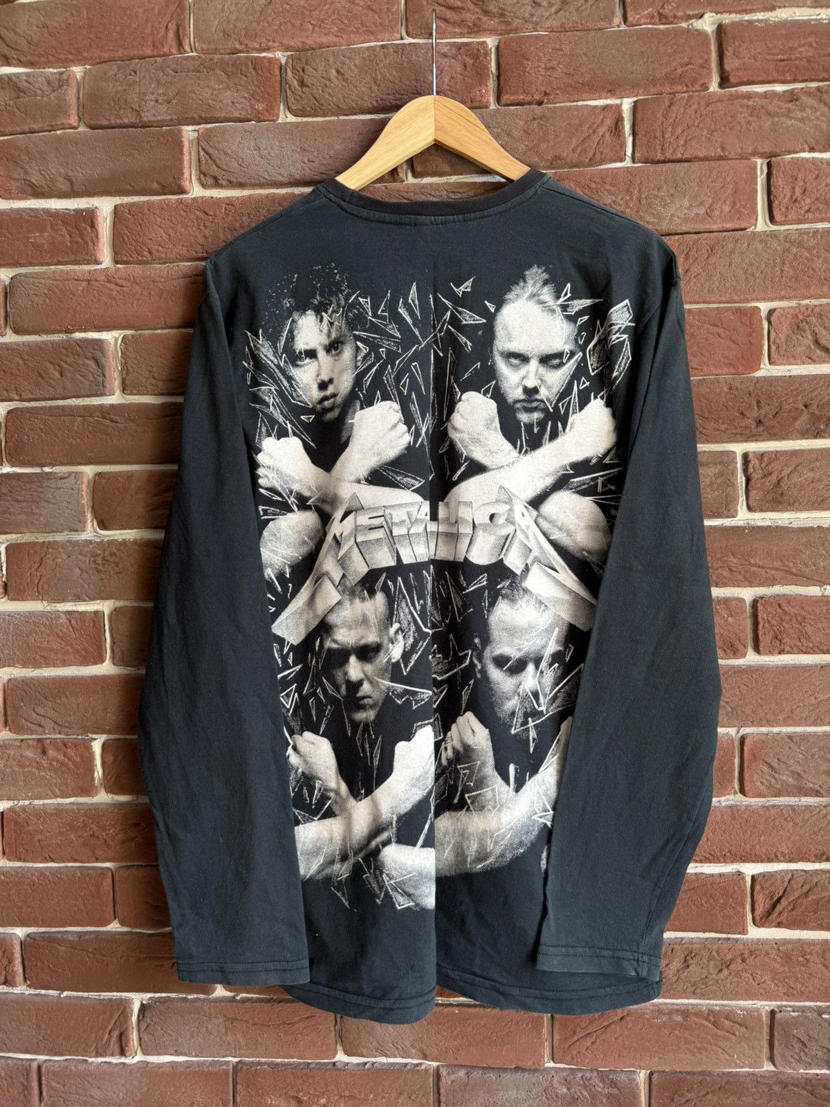 Band Tees Metallica Y2k Vintage Band Tee Metal Band Tshirt Longsleeve Size US M / EU 48-50 / 2 - 2 Thumbnail