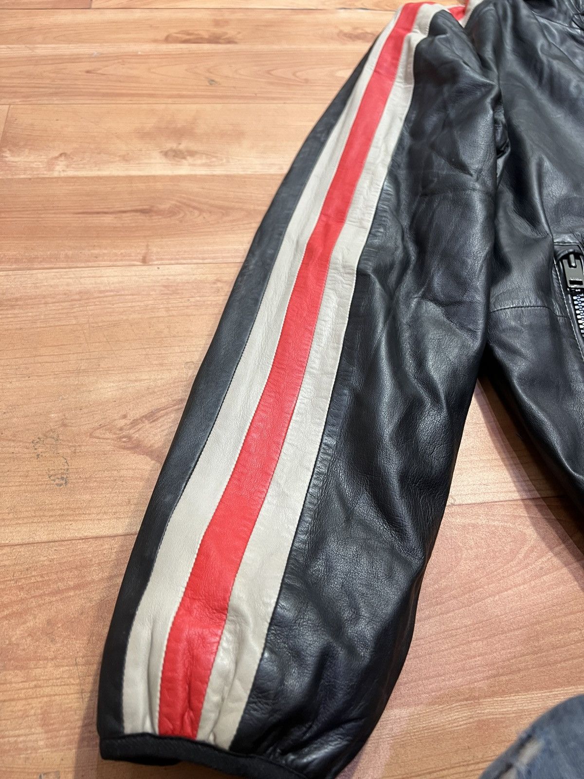 Diesel DIESEL L-MATHIAS LEATHER JACKET SIZE L Size US L / EU 52-54 / 3 - 12 Thumbnail