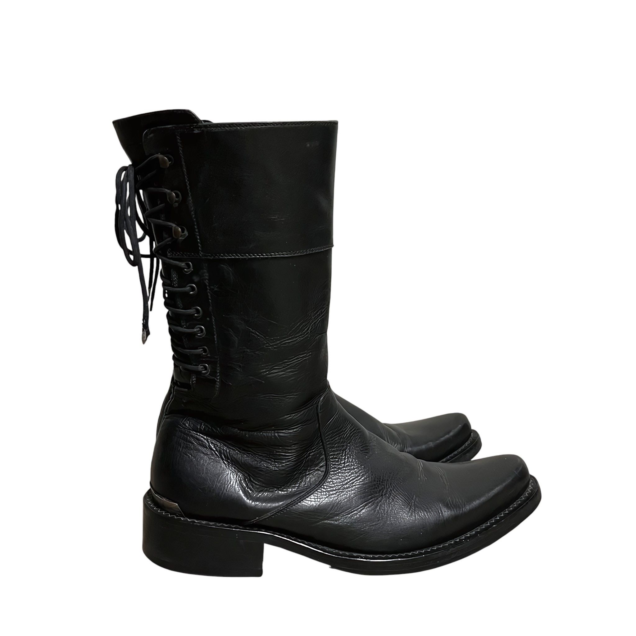 ARCHIVE HIGH LEATHER BOOTS
