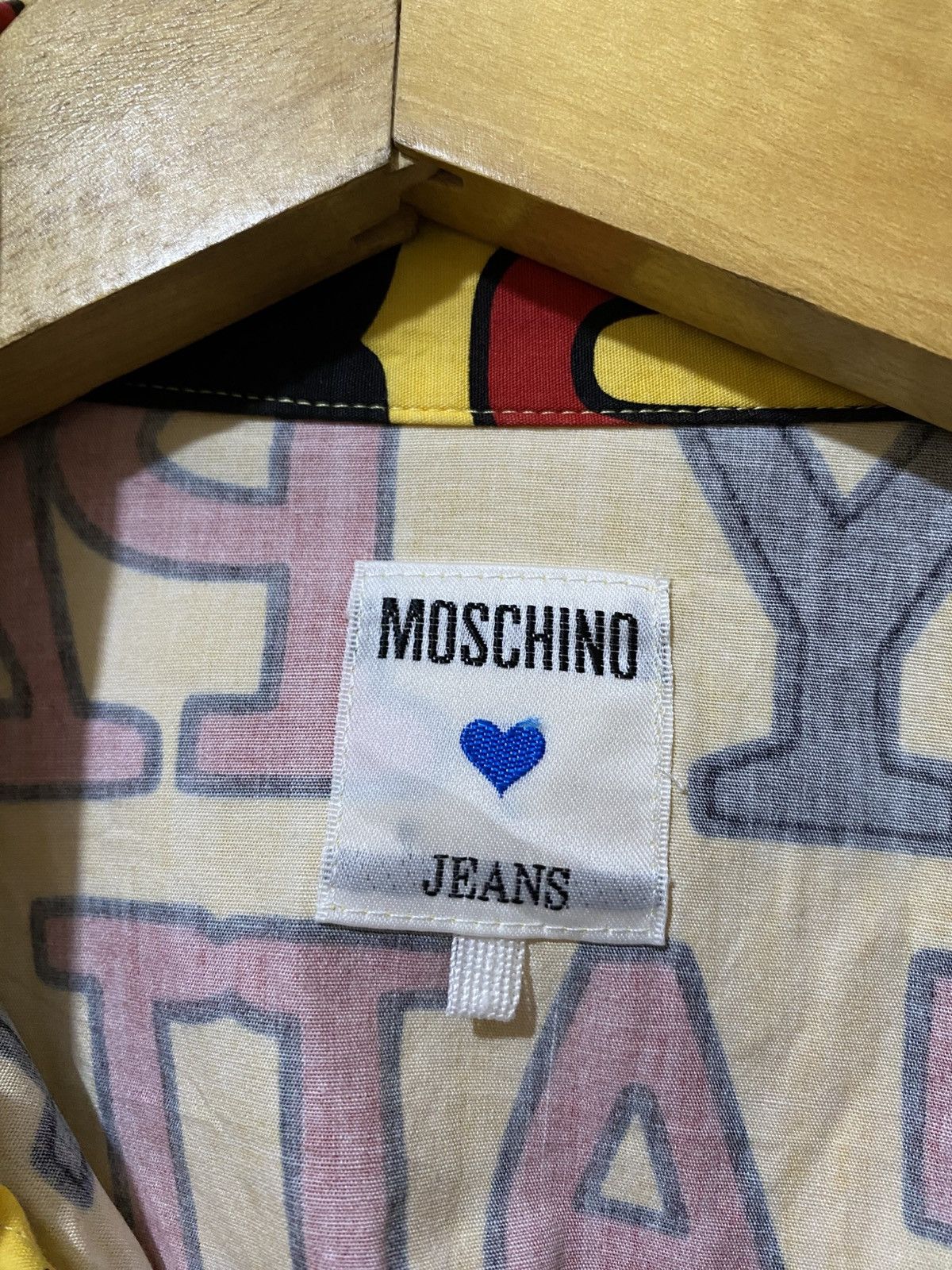 Moschino Moschino Jeans All Over Print Button Shirt Size M / US 6-8 / IT 42-44 - 6 Thumbnail